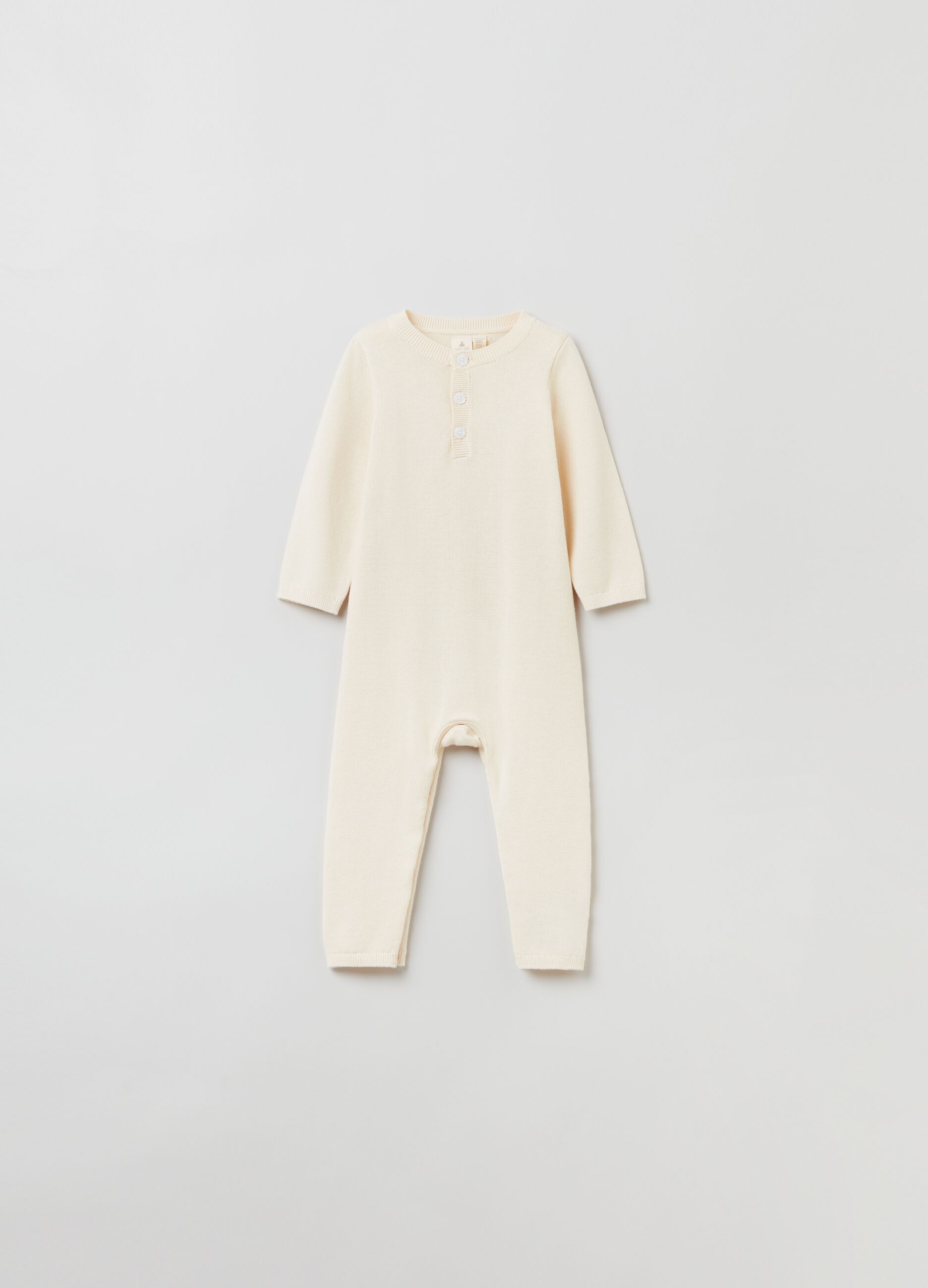 Cotton weave onesie