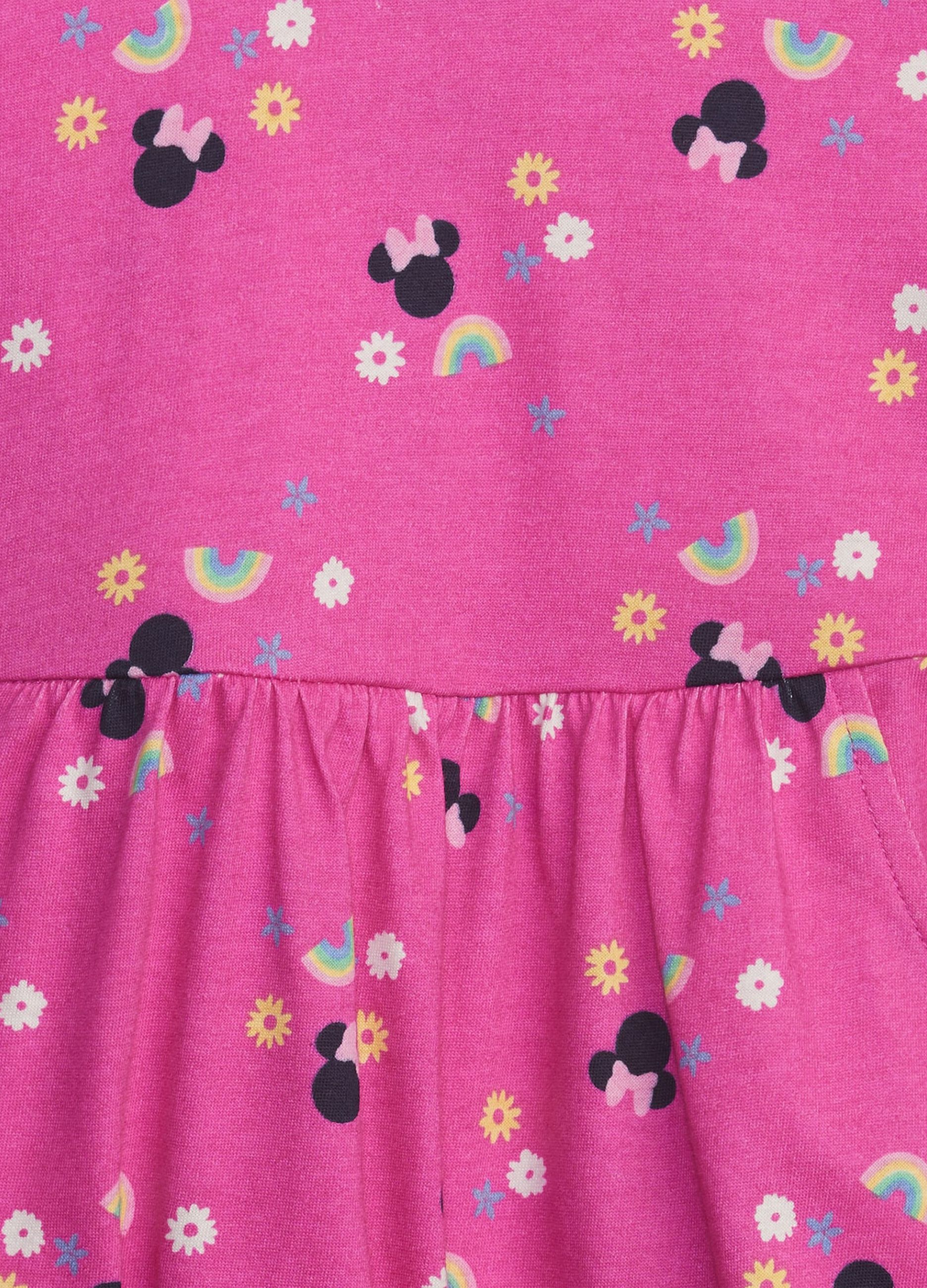 Short dress with Disney Minnie Mouse print_2