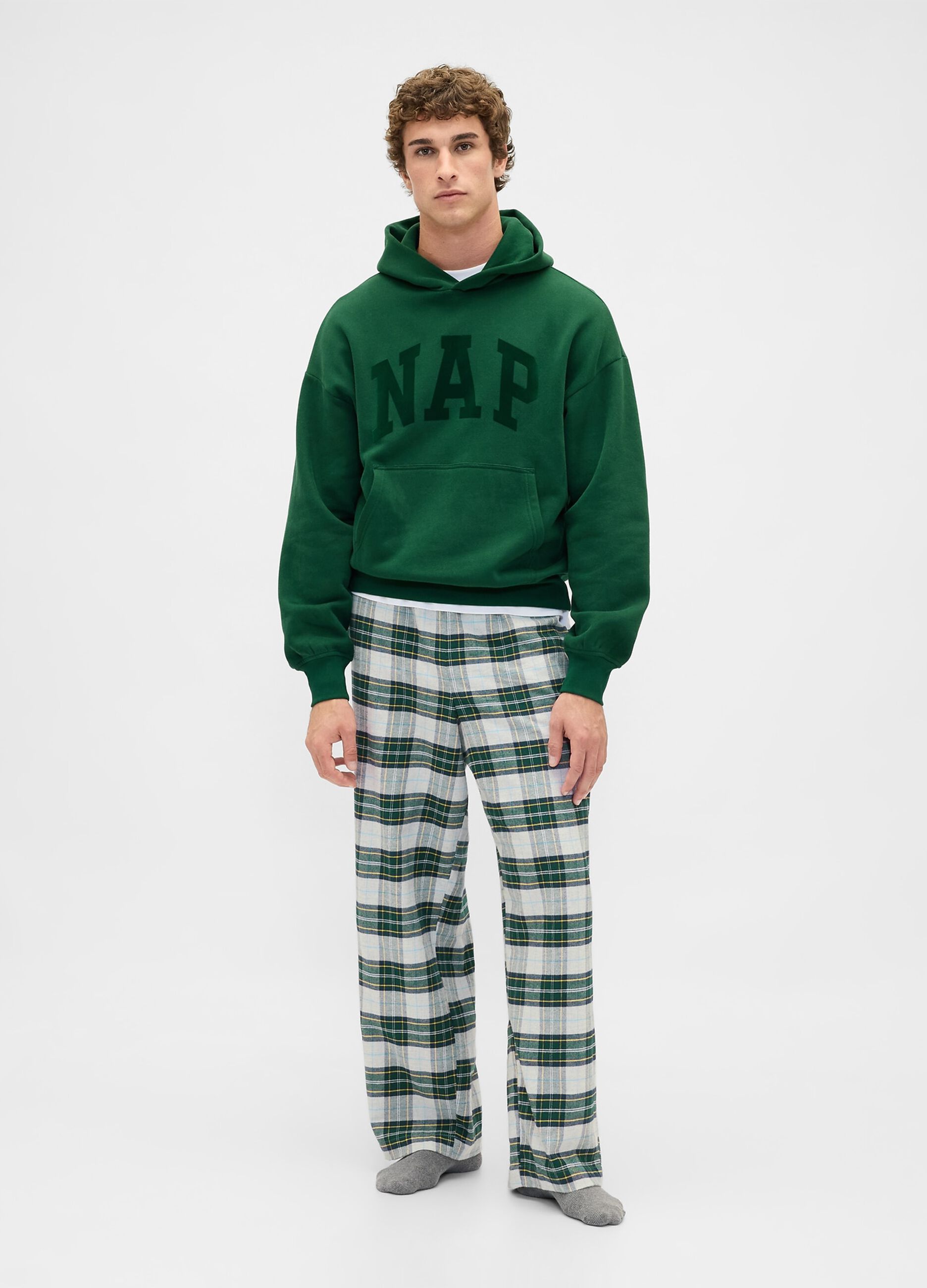 Green Check Cotton Pyjama