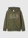 Full-zip con cappuccio interno in sherpa _0