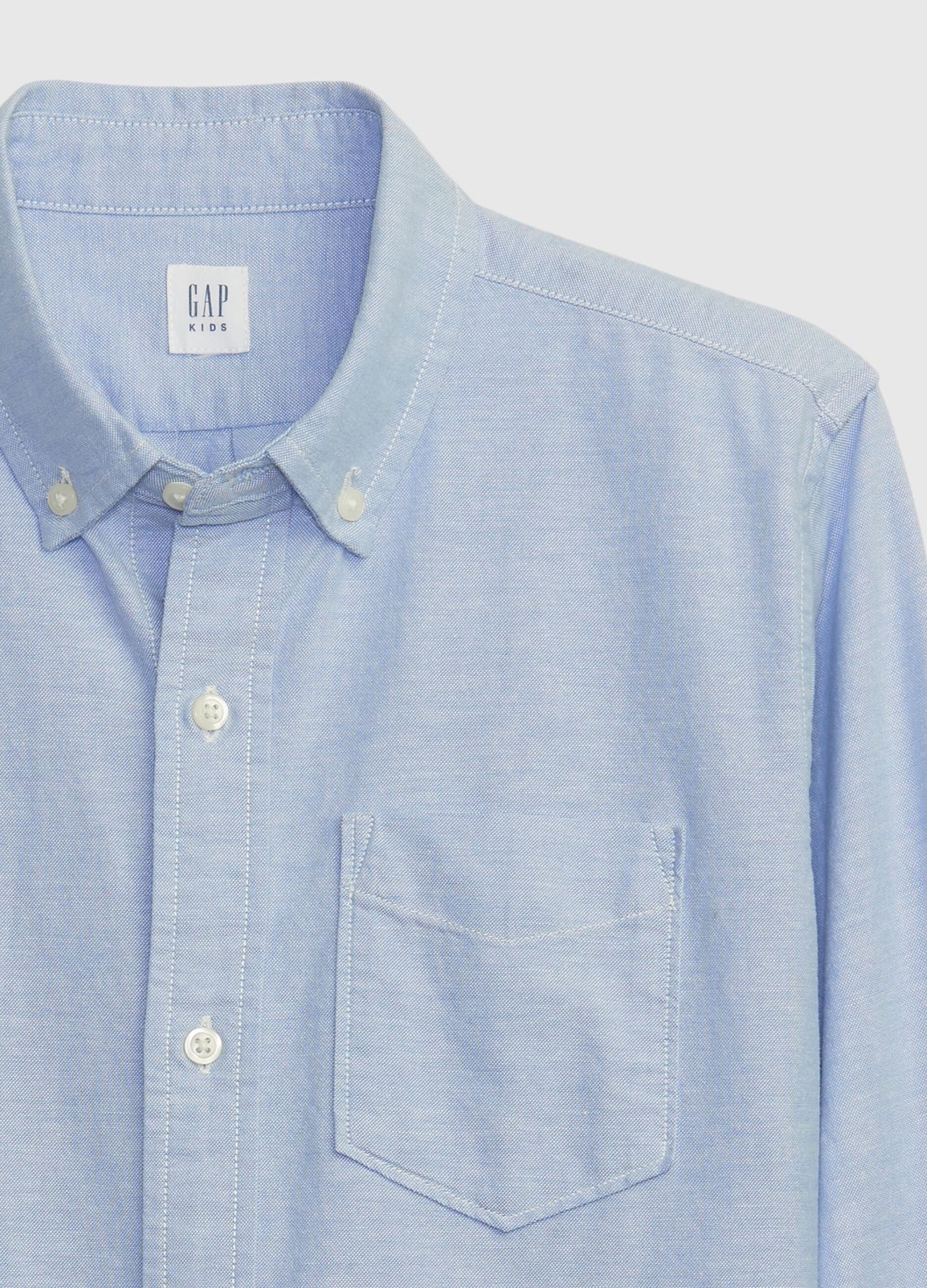 Camicia in cotone con taschino_2