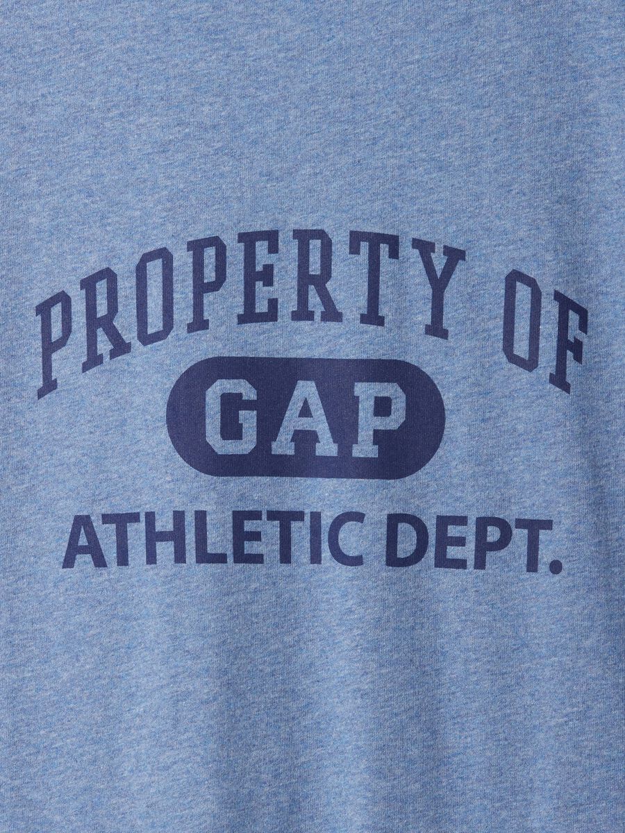 T-shirt in cotone con stampa logo Uomo_4
