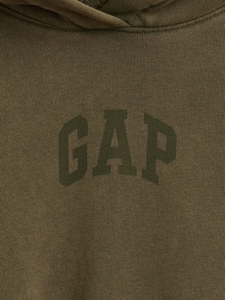 Green Gap Hoodie in Cotton Blend Woman_5