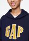 Blue hoodie with GAP logo_3
