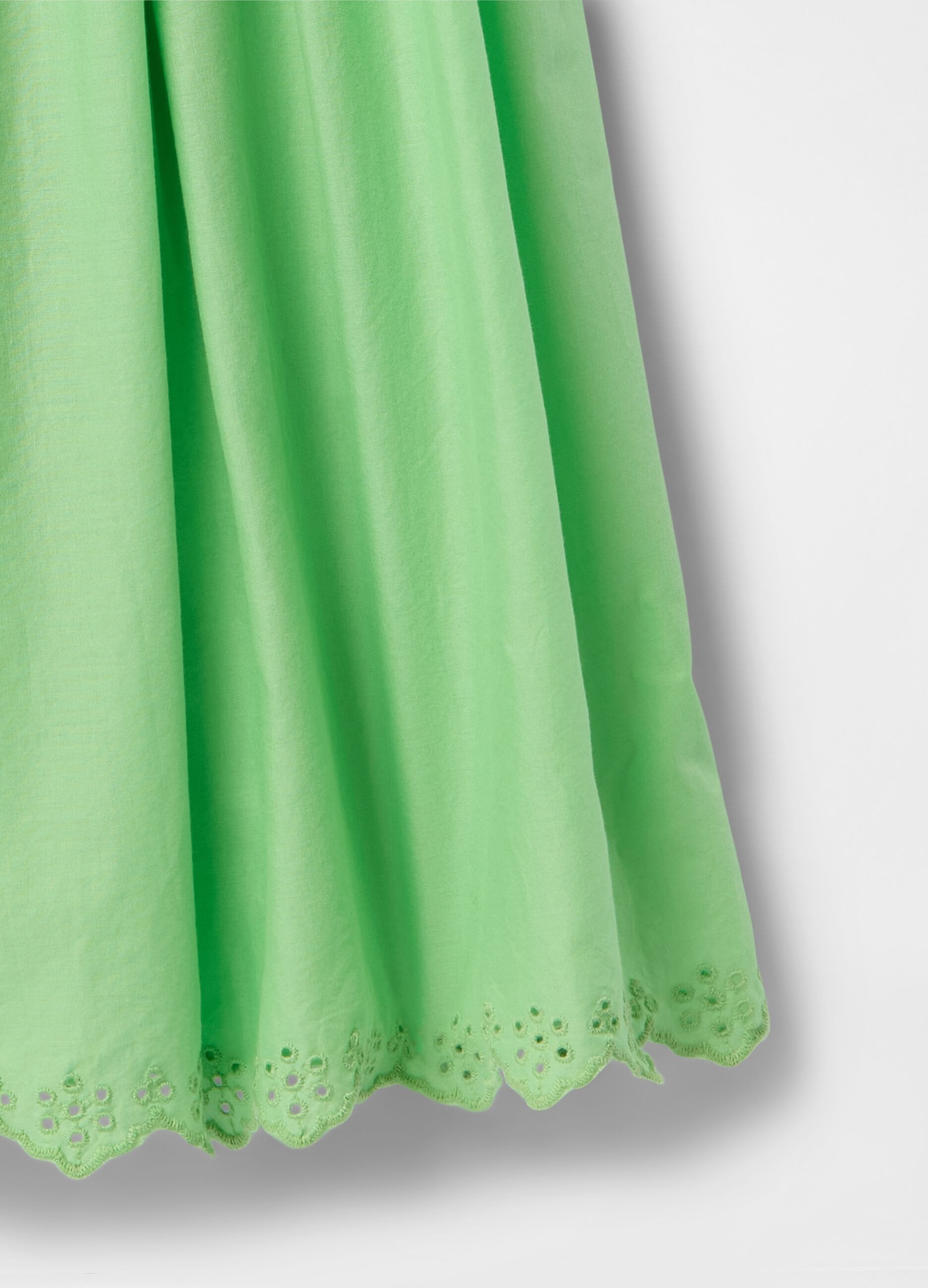 Abito verde in cotone Gap Kids_4