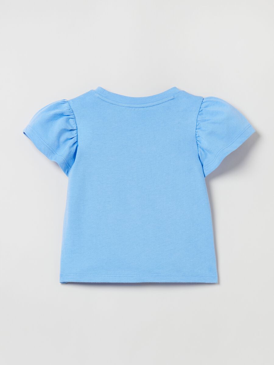 Organic cotton T-shirt with print Newborn Boy_1
