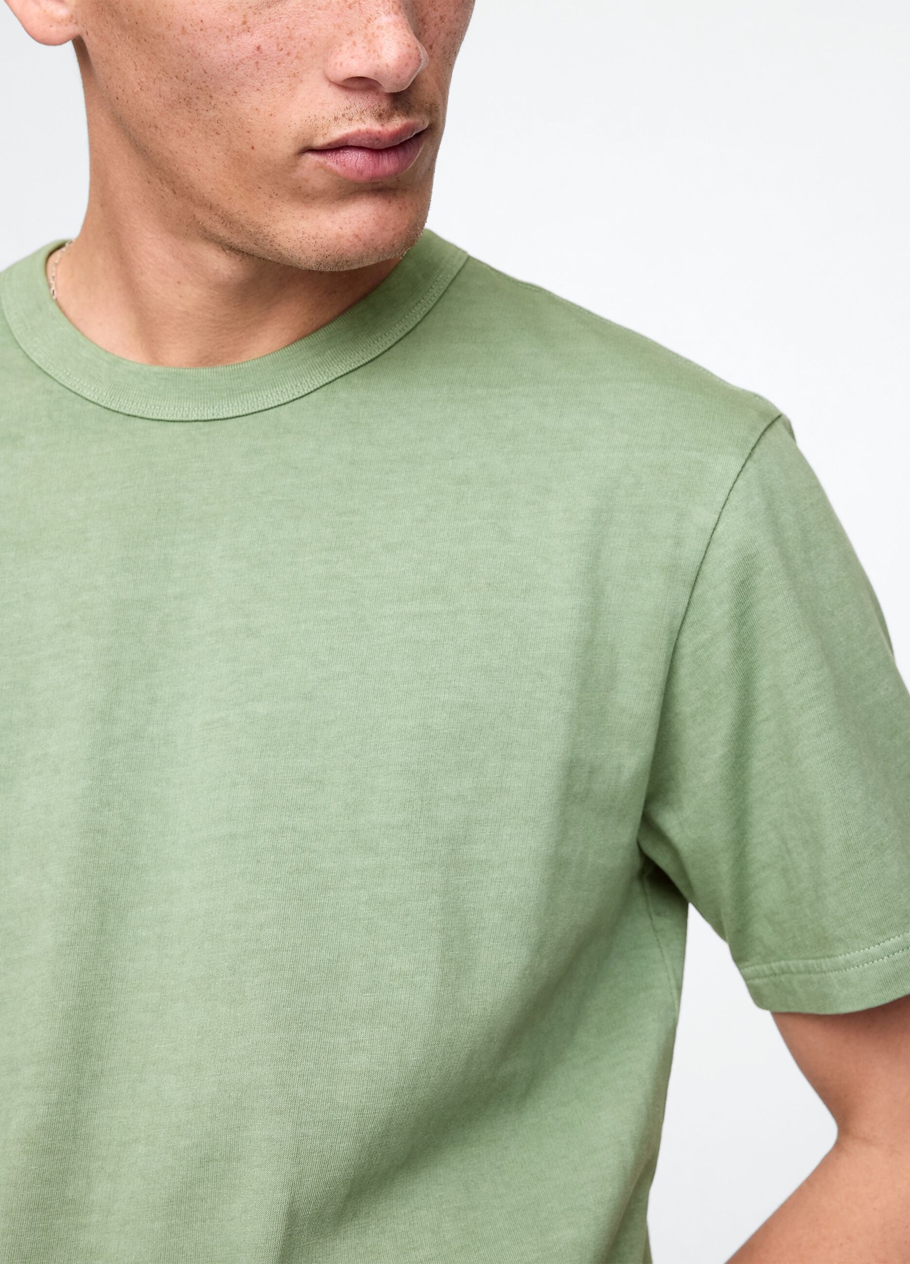 T-shirt verde a maniche corte in cotone Gap_3