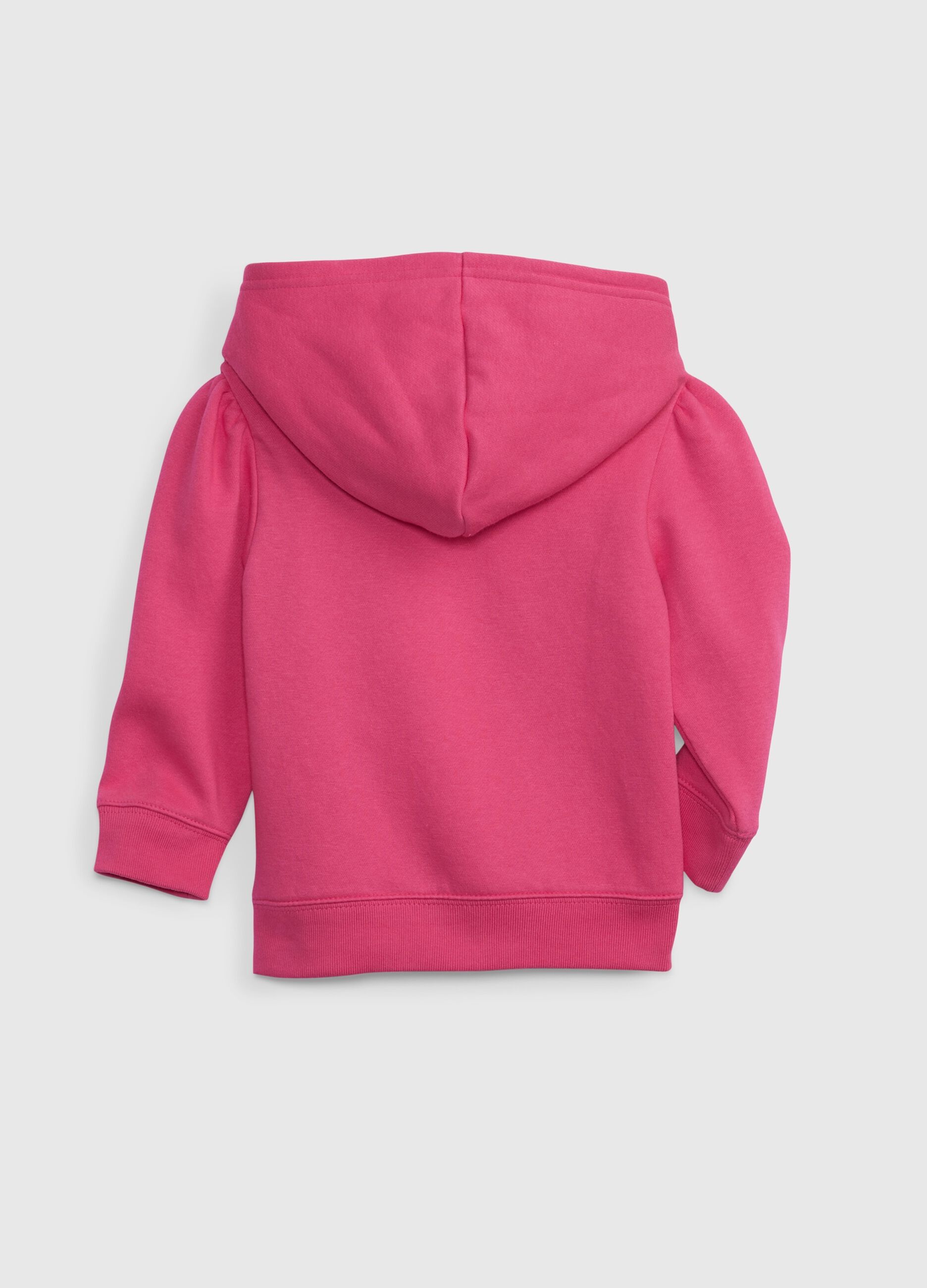 Sweatshirt with hood and logo patch_1