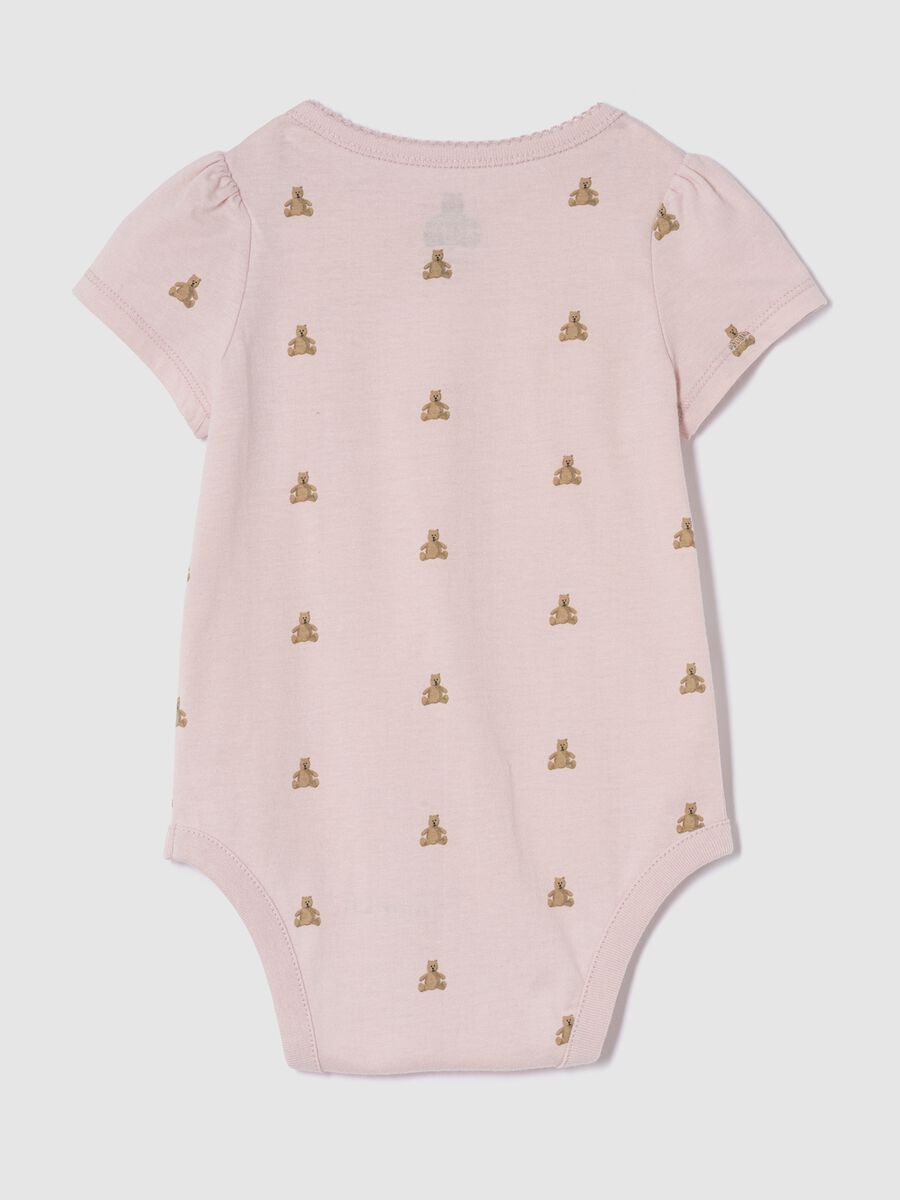 Body rosa per neonati in puro cotone GAP Kids Neonato_1