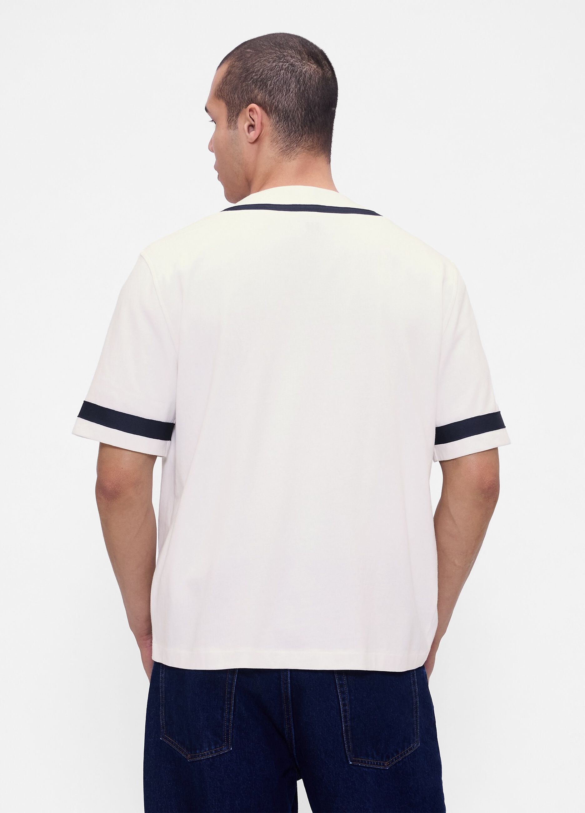 T-shirt baseball in cotone