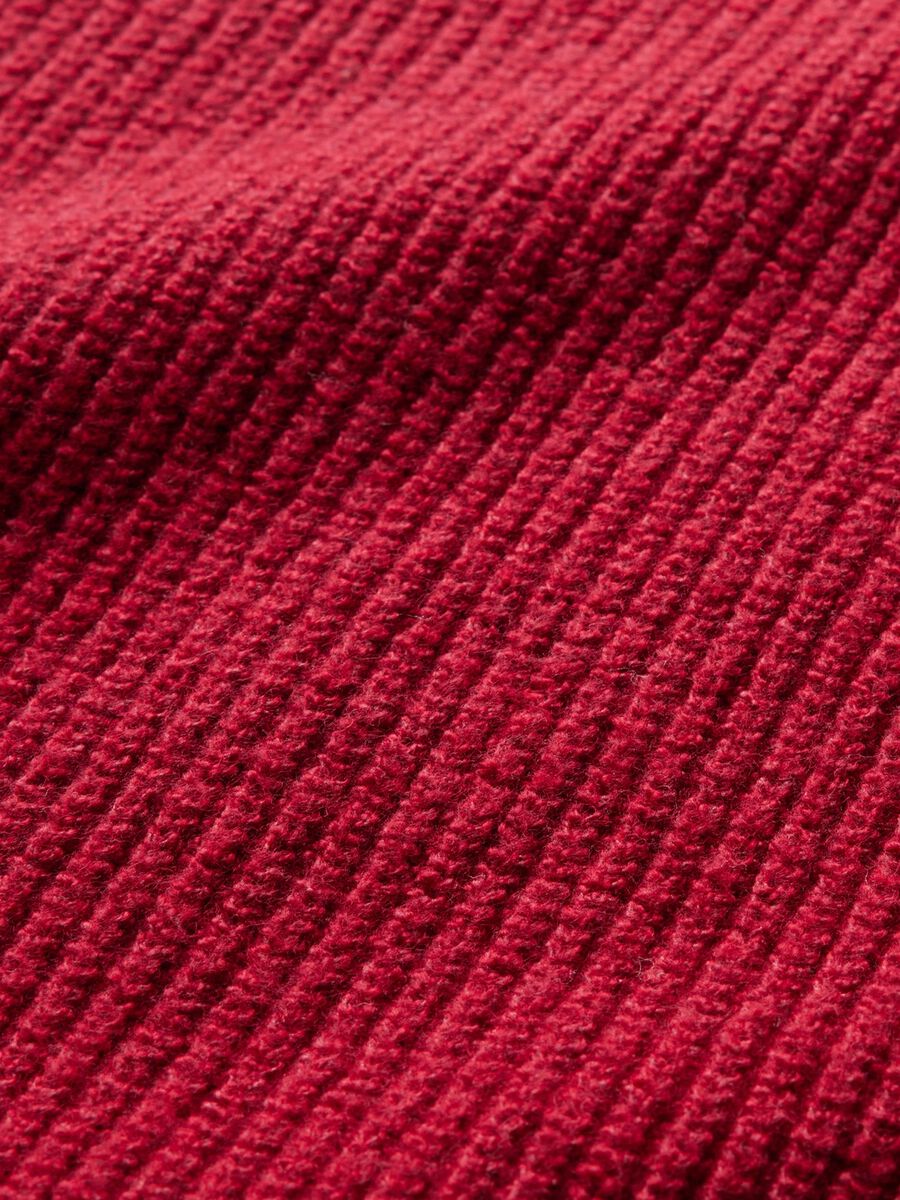 Pullover con lavorazione a coste inglesi Donna_4