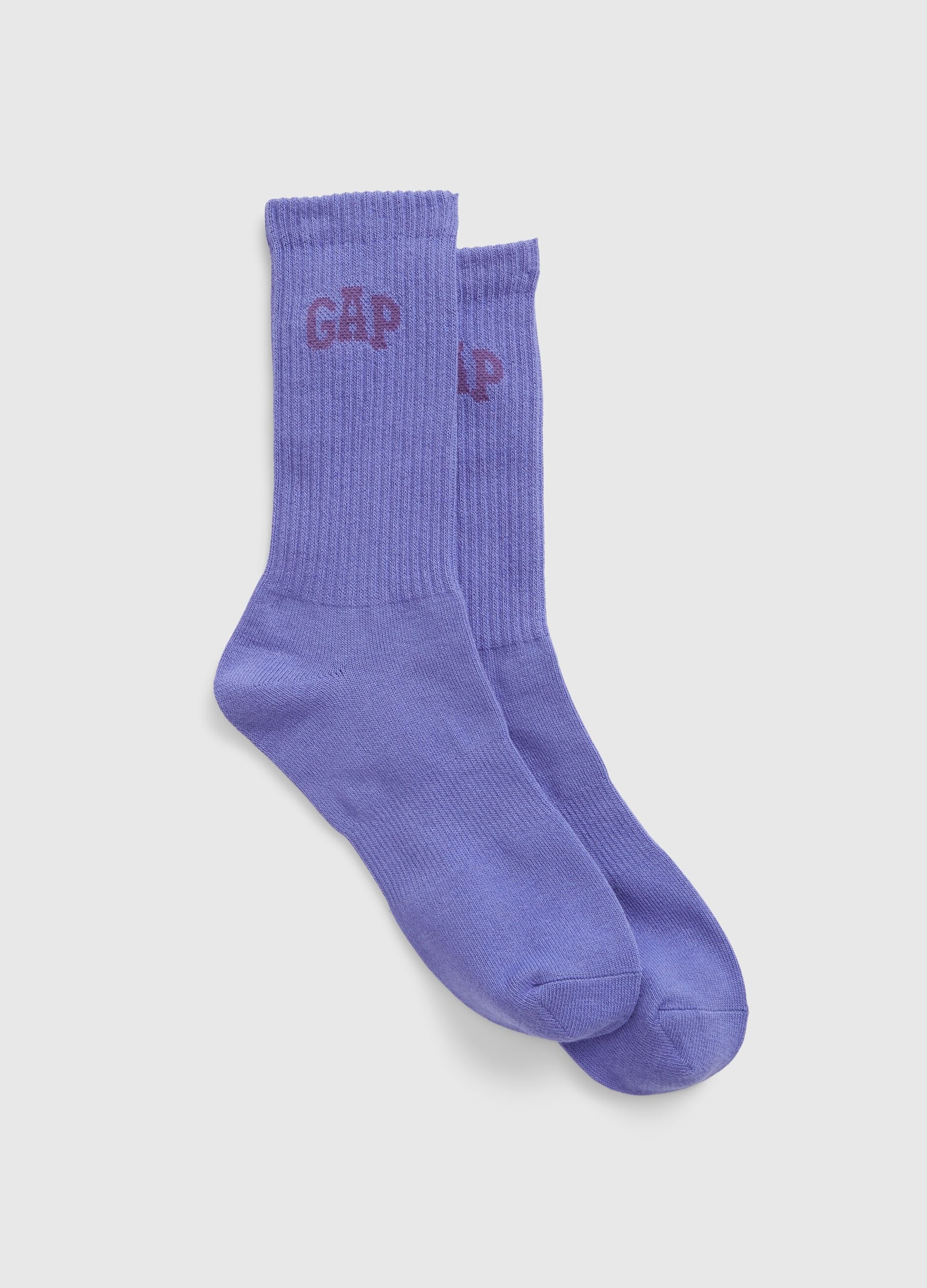 Midi socks with logo