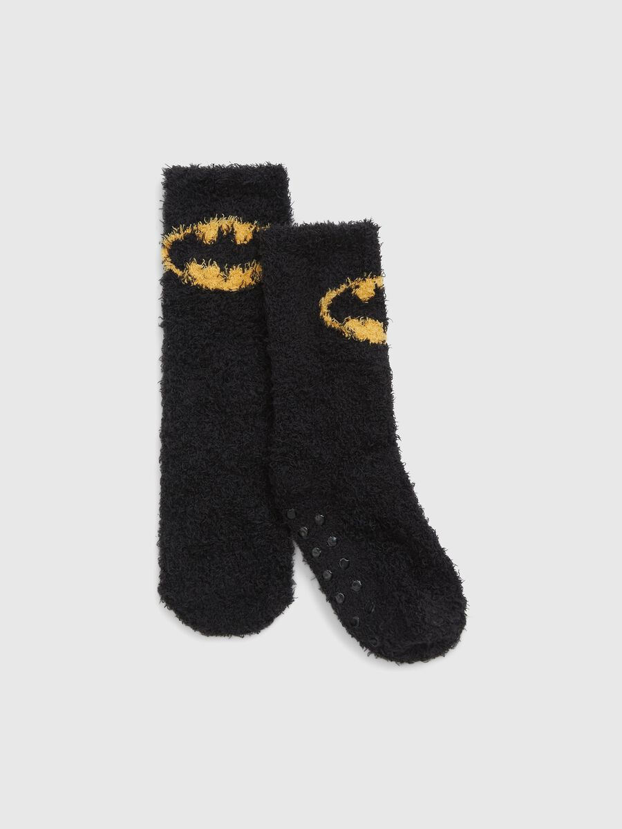 Slipper socks with Warner Bros Batman logo Newborn Boy_0