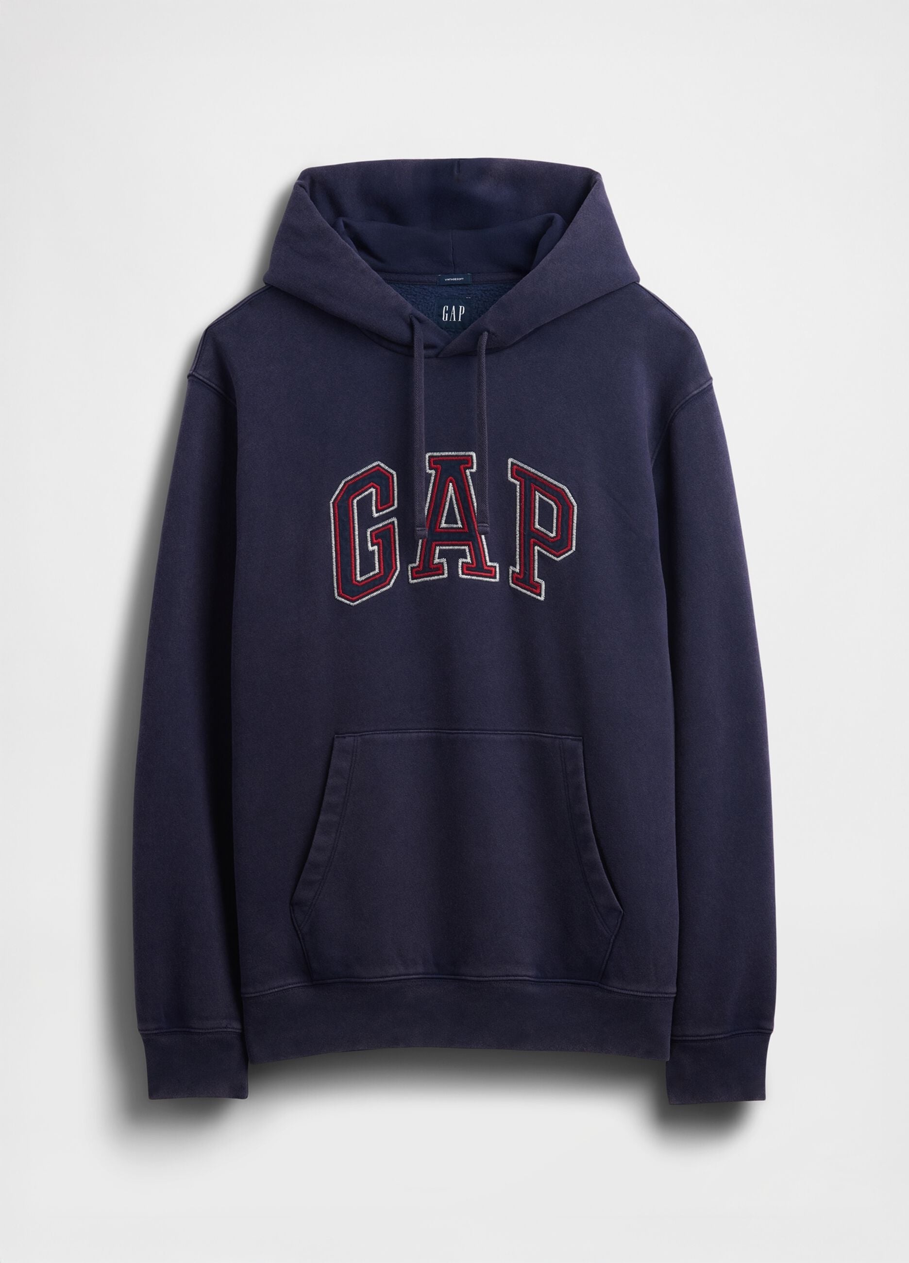 Felpa con cappuccio e logo GAP in misto cotone