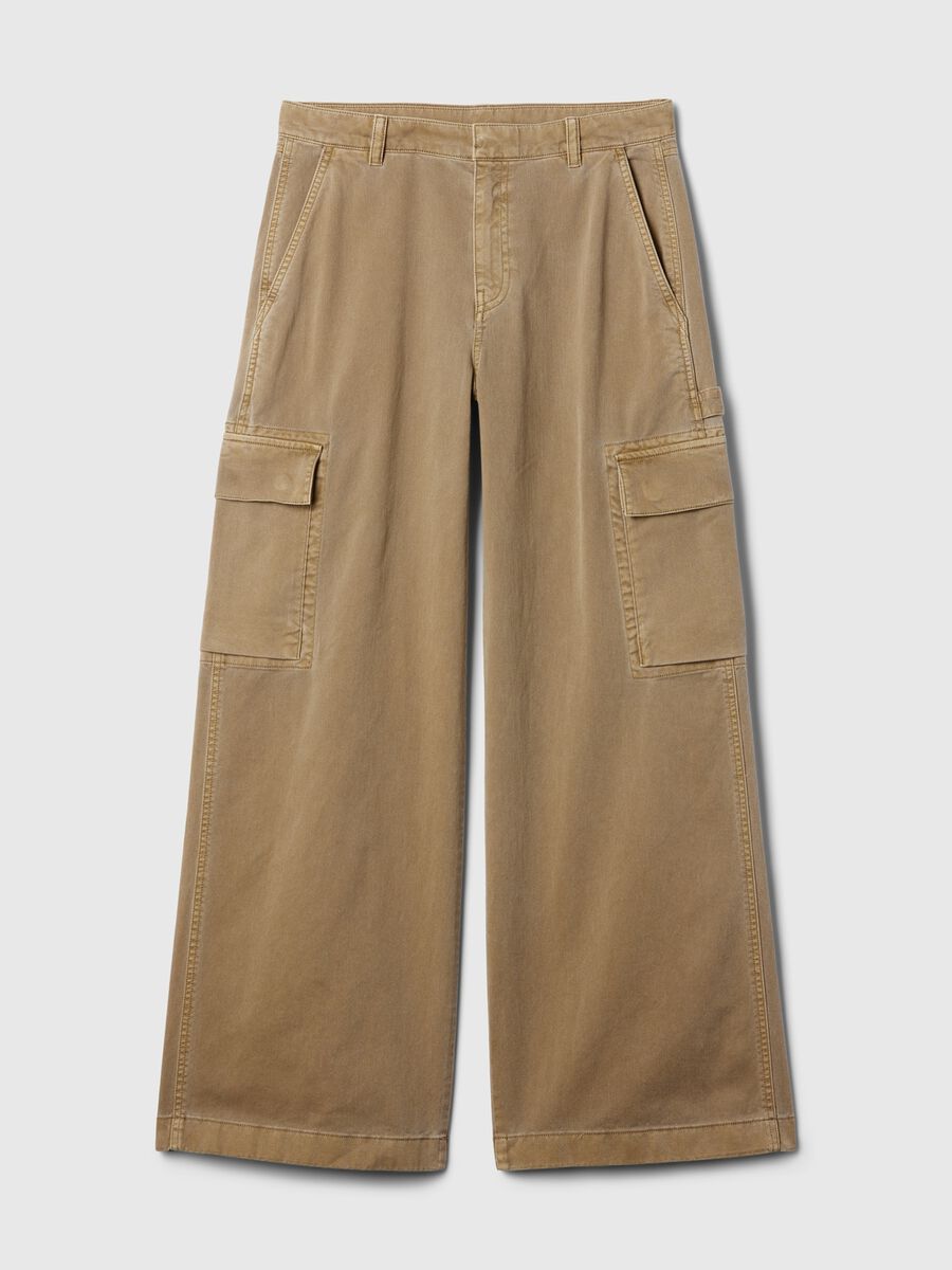 Pantalone cargo baggy fit Donna_7