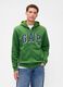 Green mixed cotton hoodie_0