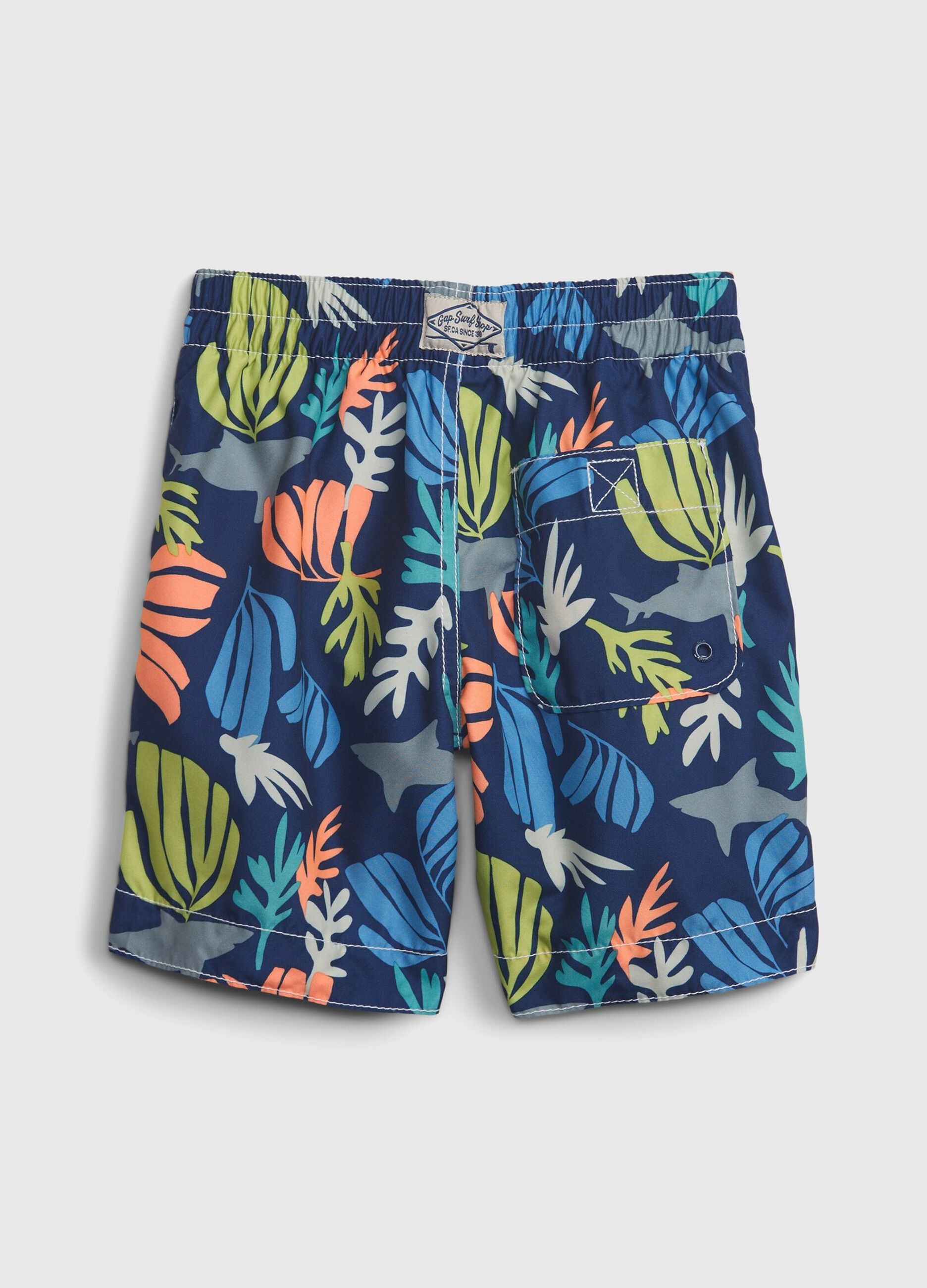 Swim shorts with drawstring_1