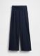 Leggings blu elasticizzati per bambina_3