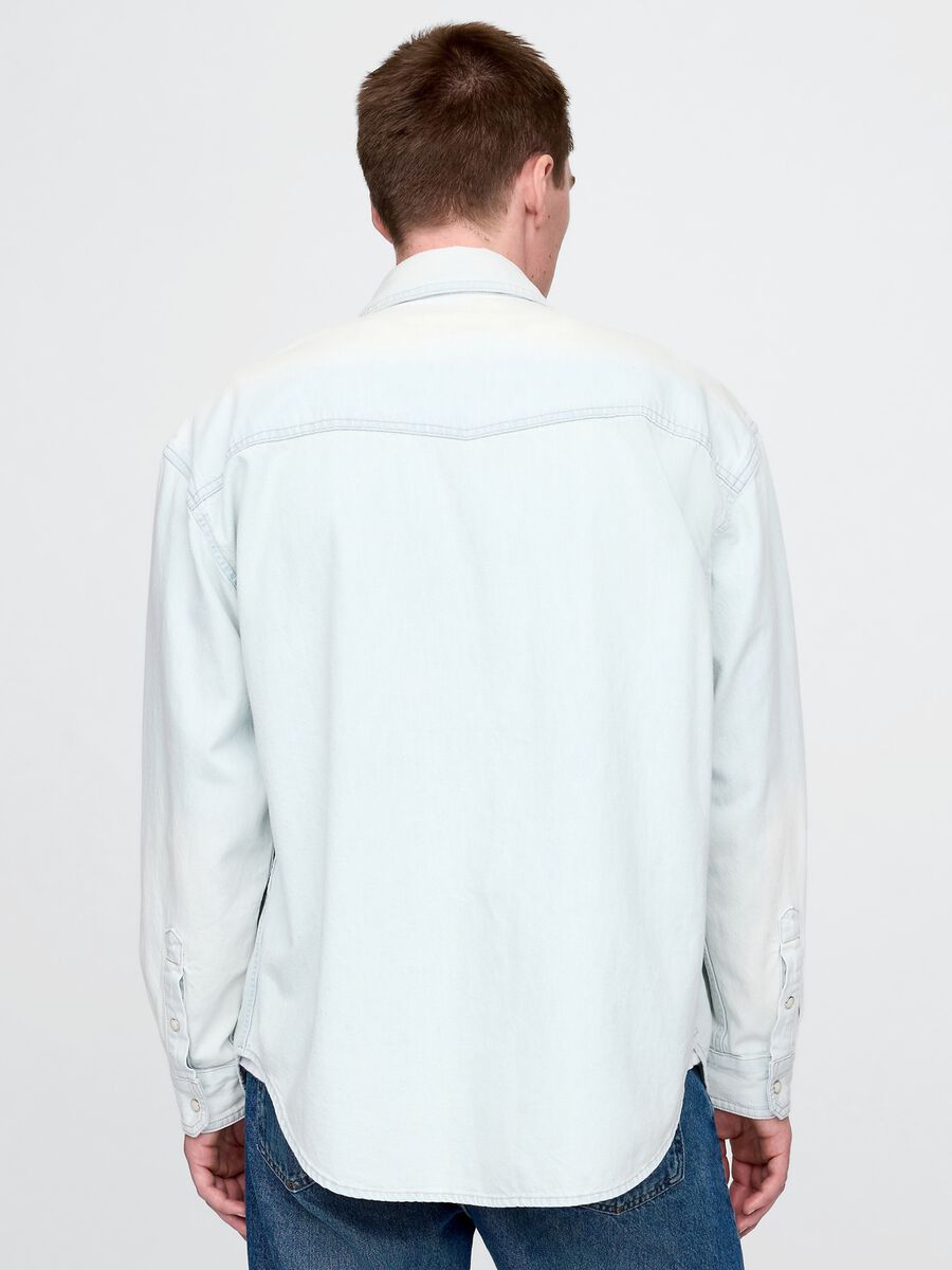 OVS Denim Shirt Man_2