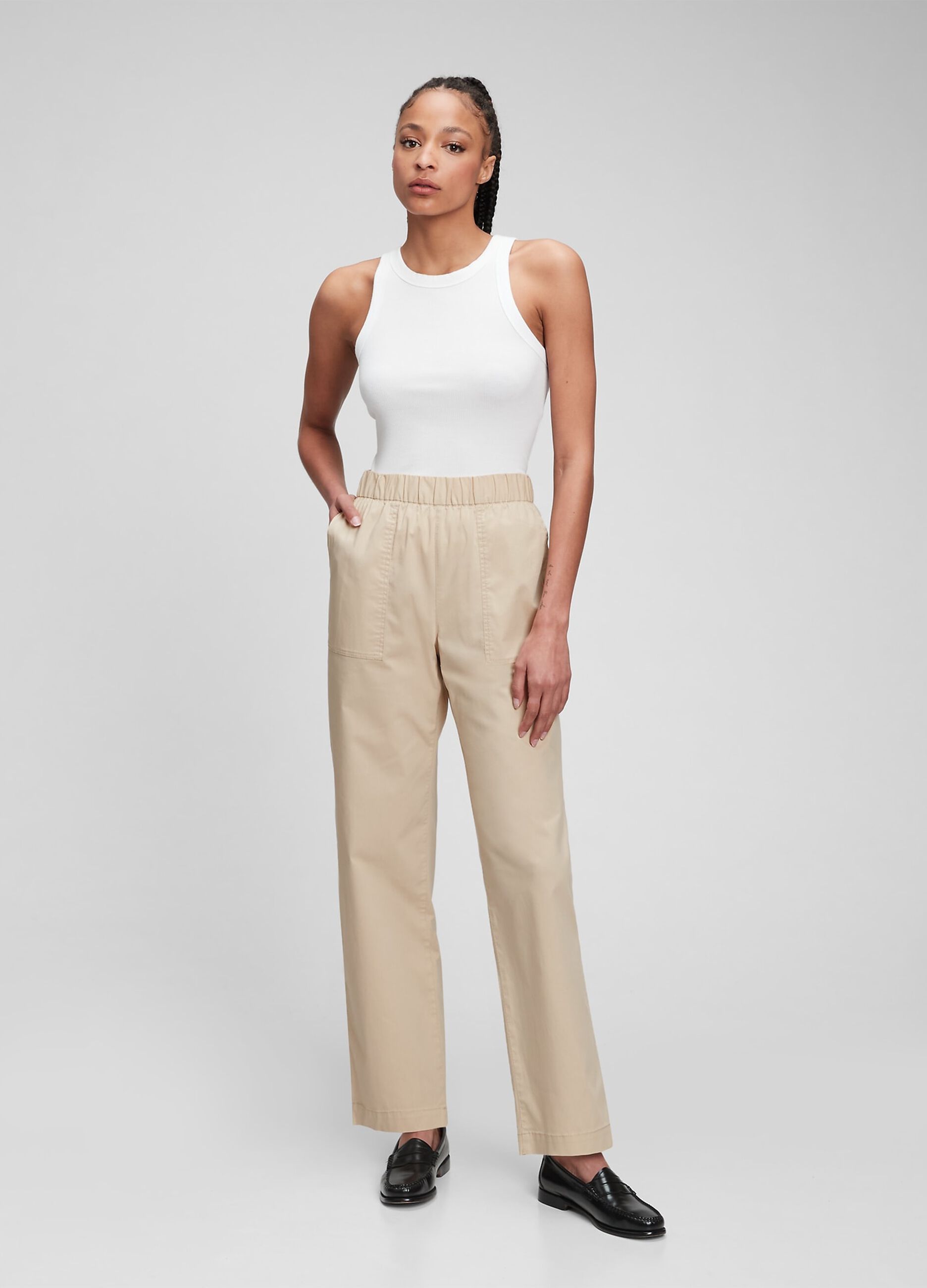 Straight-fit trousers