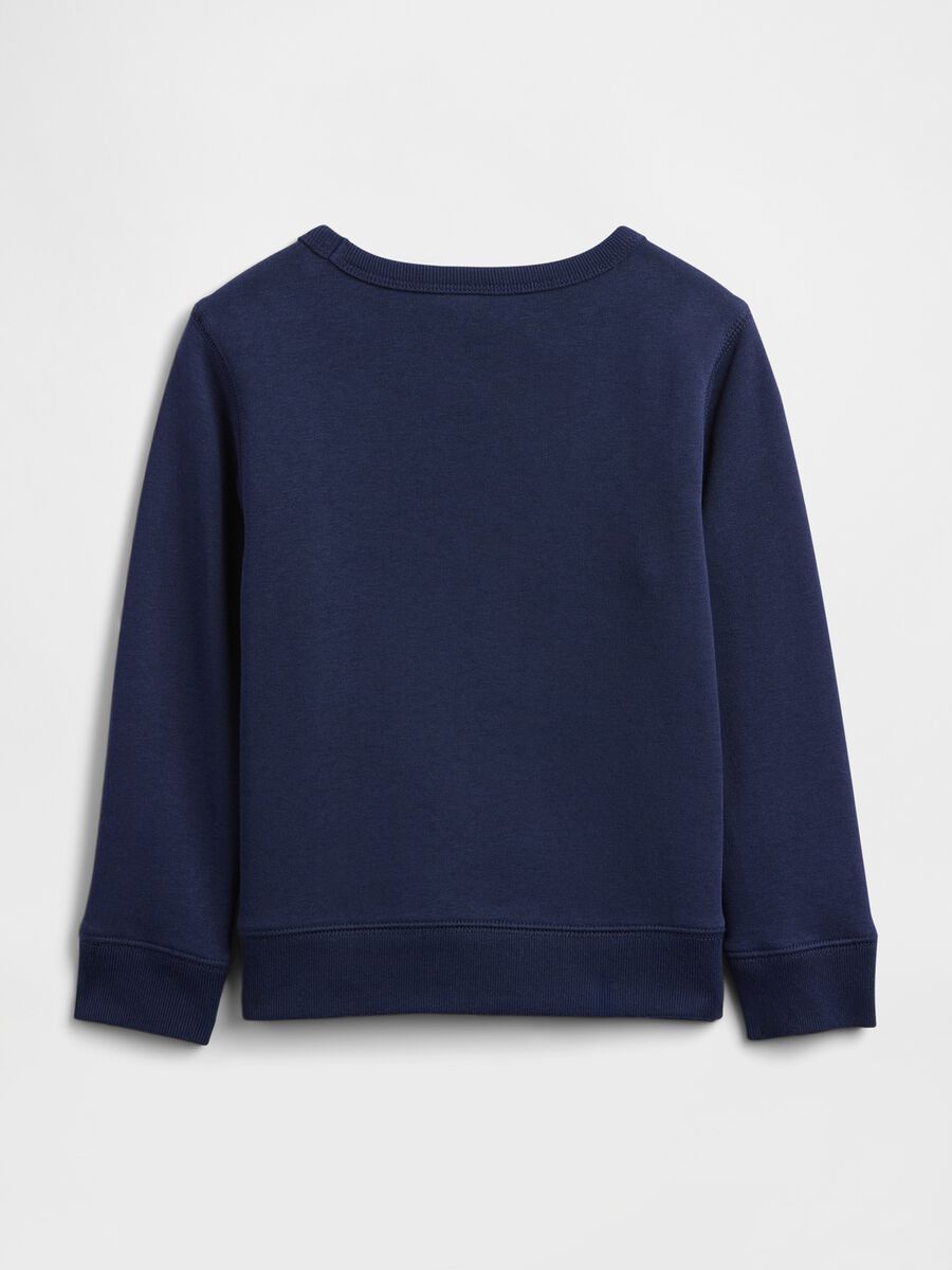 Felpa blu per bambino in misto cotone Bambino_1