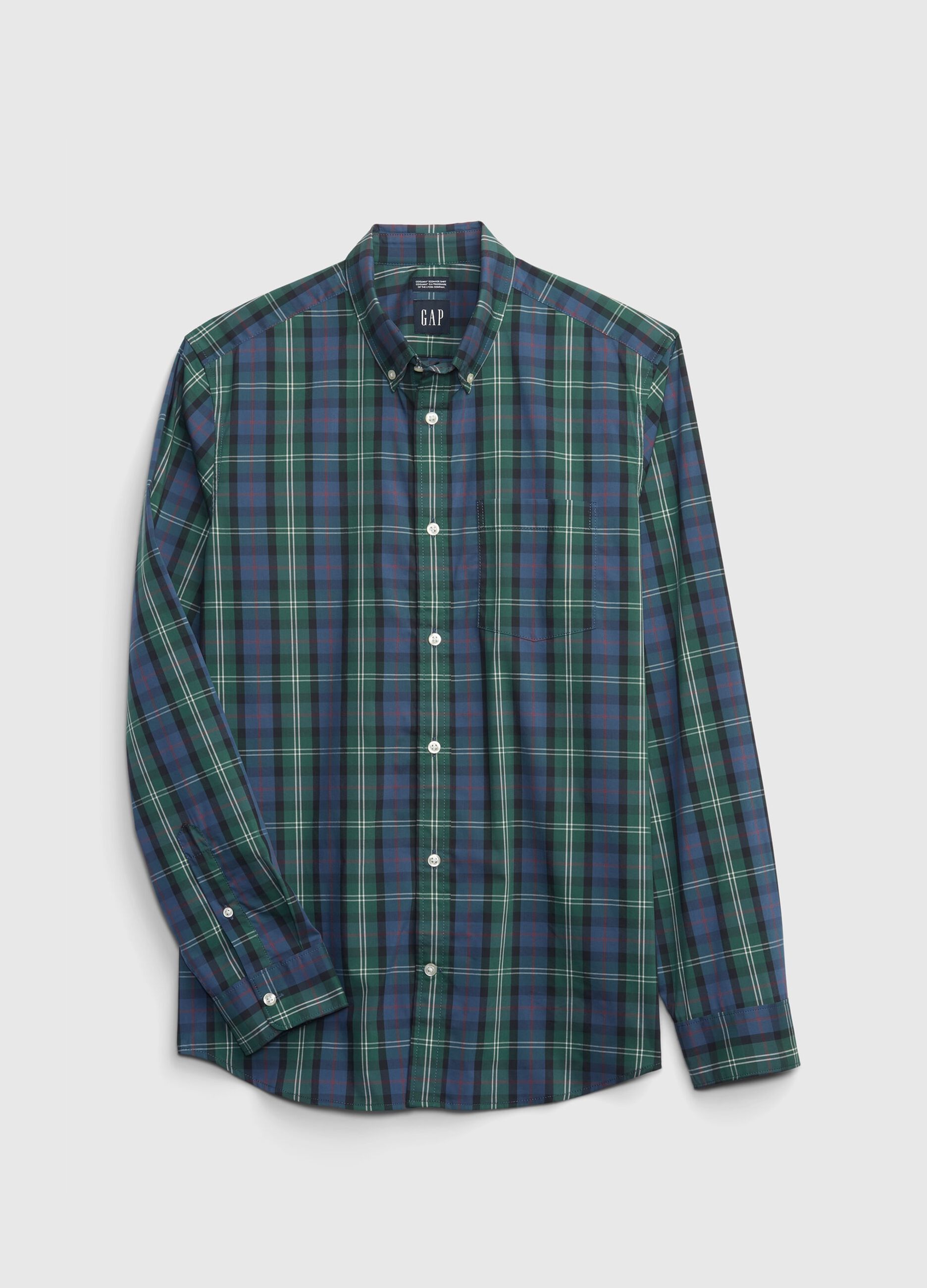 Regular-fit shirt in check poplin_3