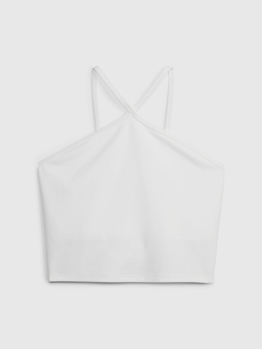 Sports bralette with crossover straps Woman_5