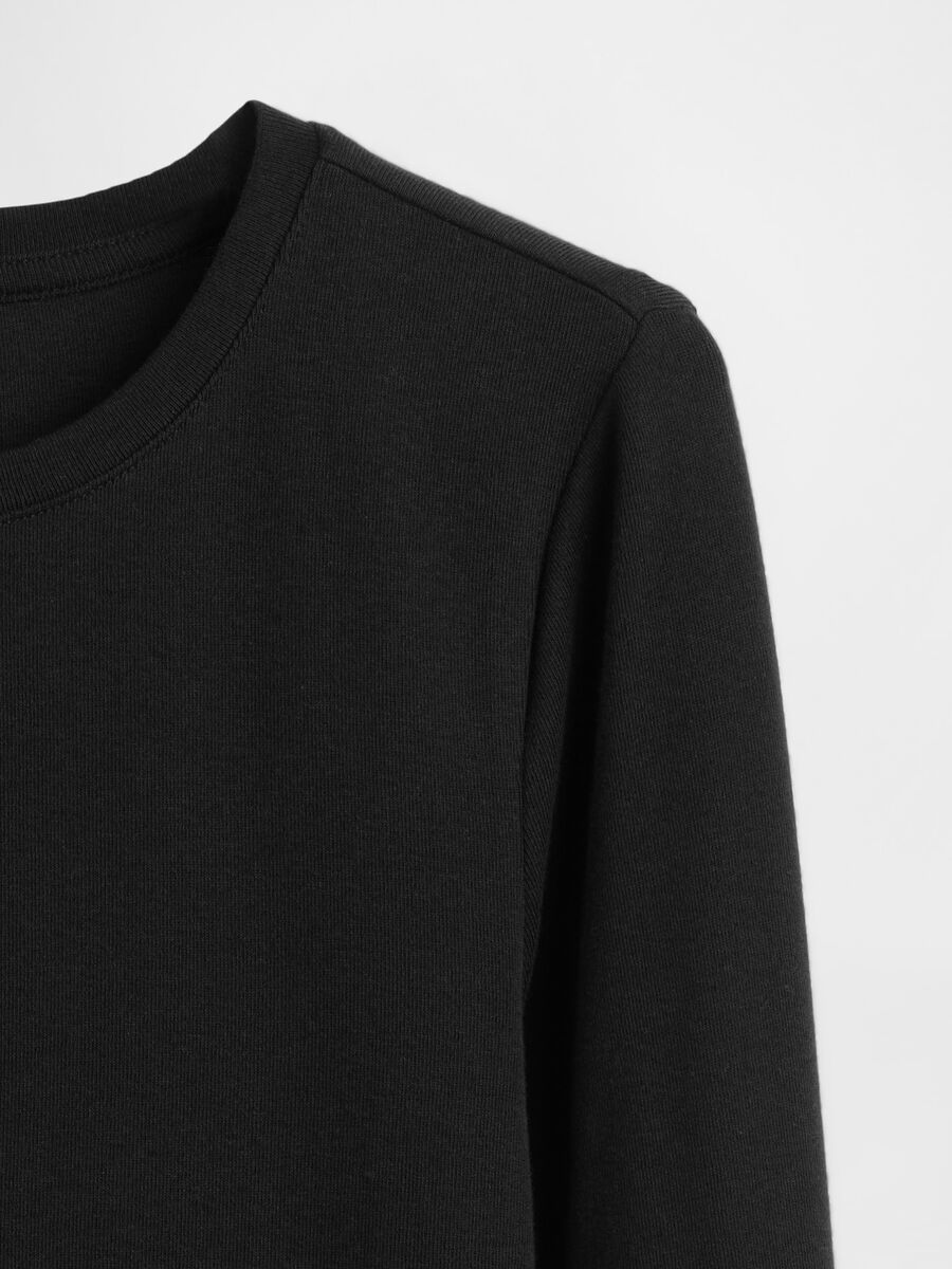 Maglia elasticizzata a maniche lunghe Donna_4