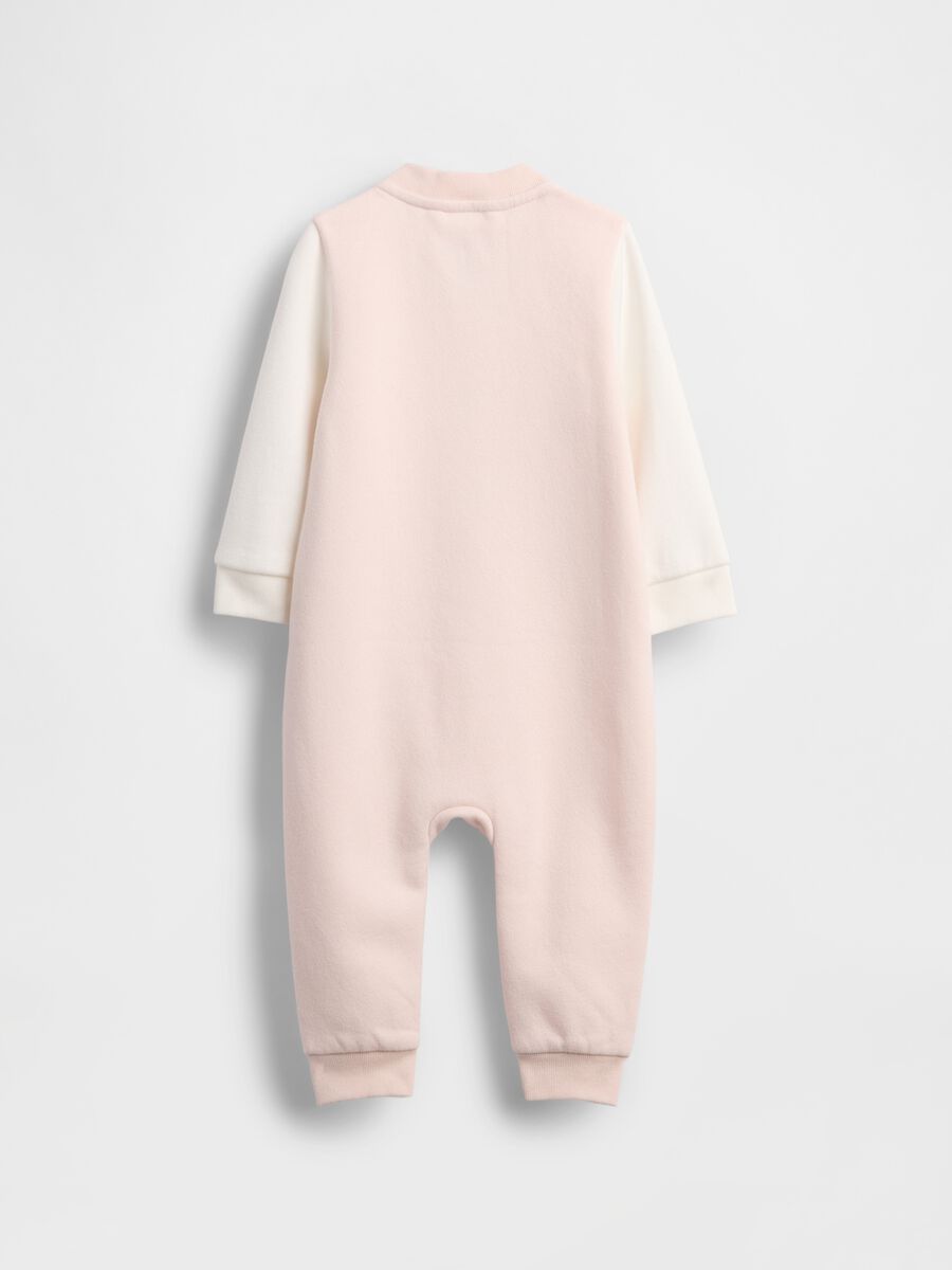 Tutina rosa unisex con ricami Disney Neonato_1