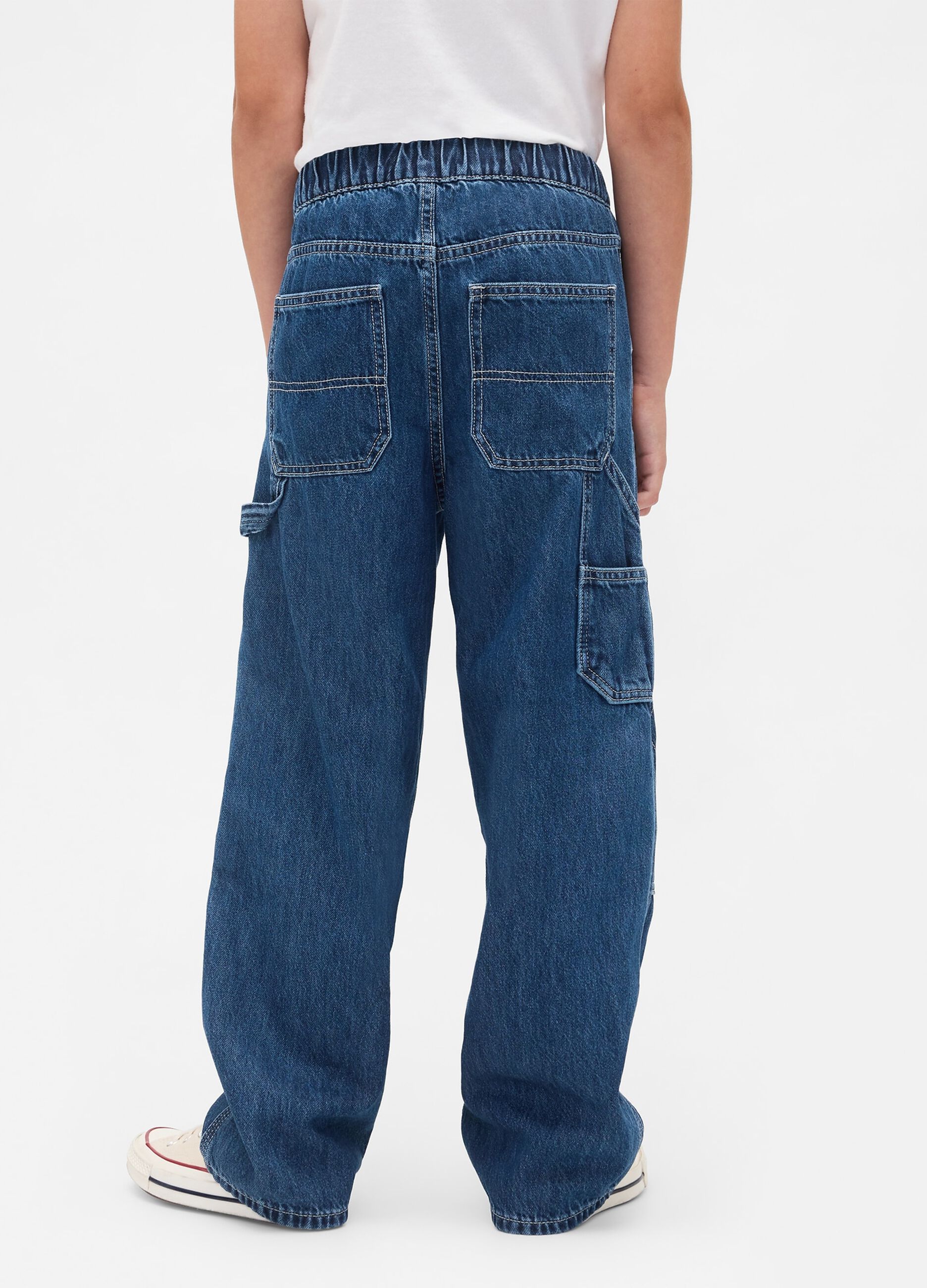Pantaloni baggy in denim per ragazzo_2