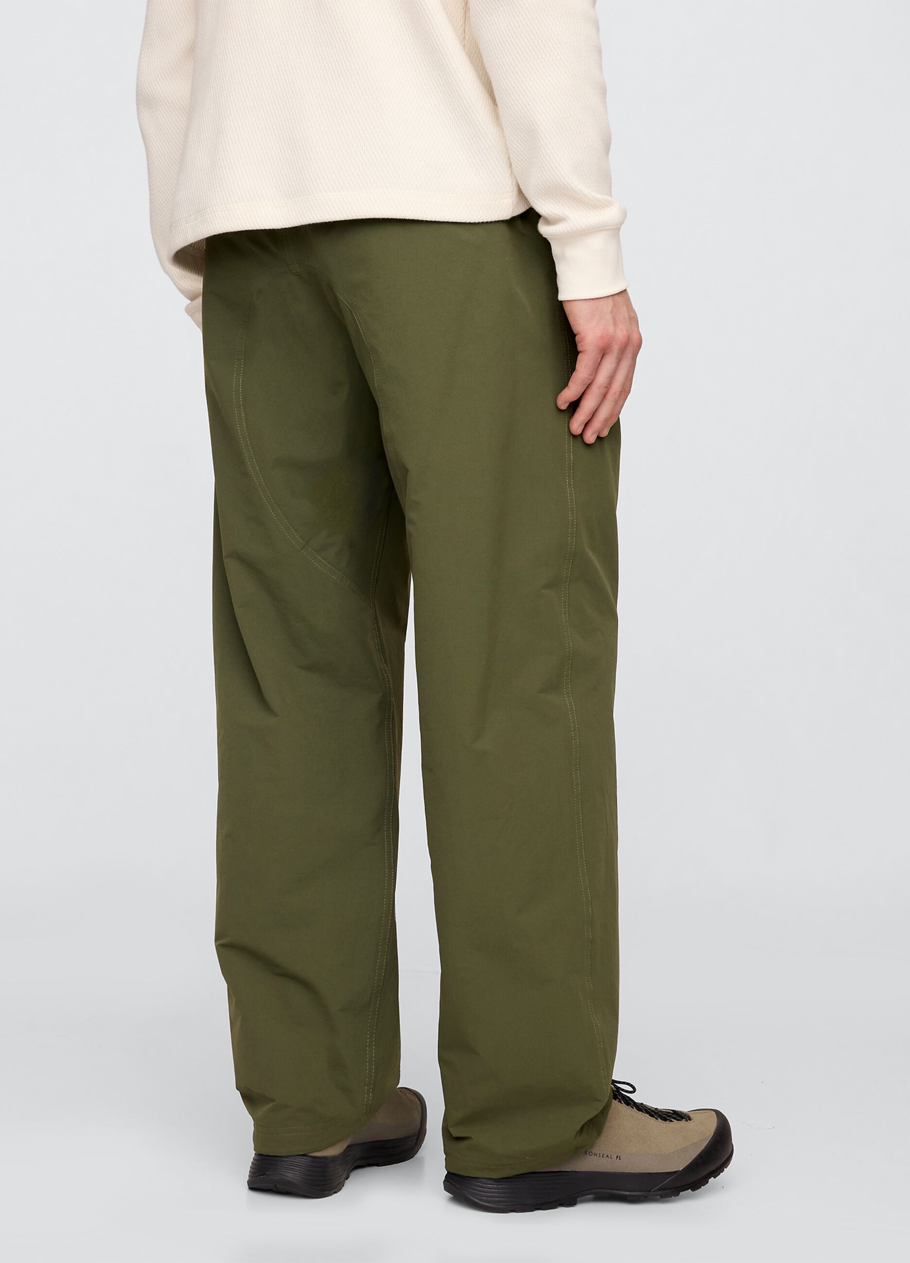 Pantaloni regular verdi Gap_2