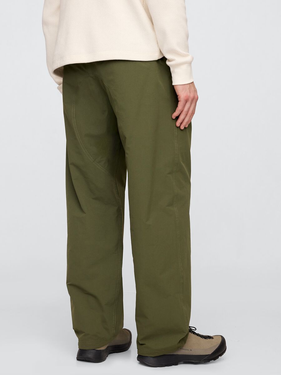 Pantaloni regular verdi Gap Uomo_2