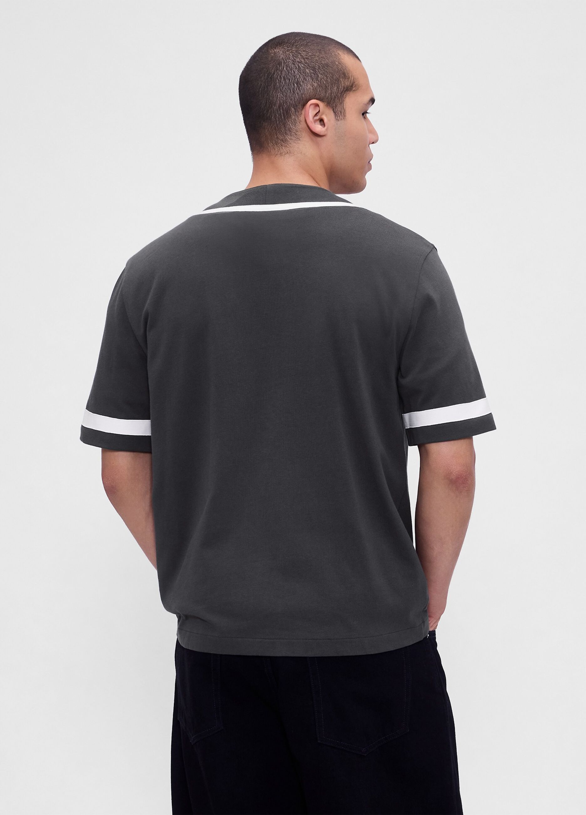 Maglia baseball in cotone