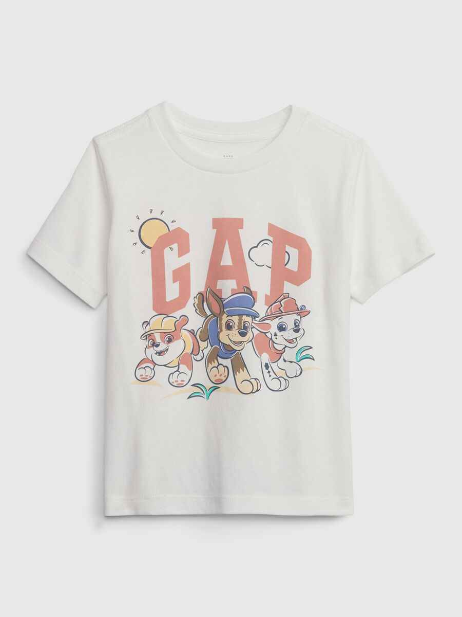 T-shirt with logo and Paw Patrol print Toddler Boy_0
