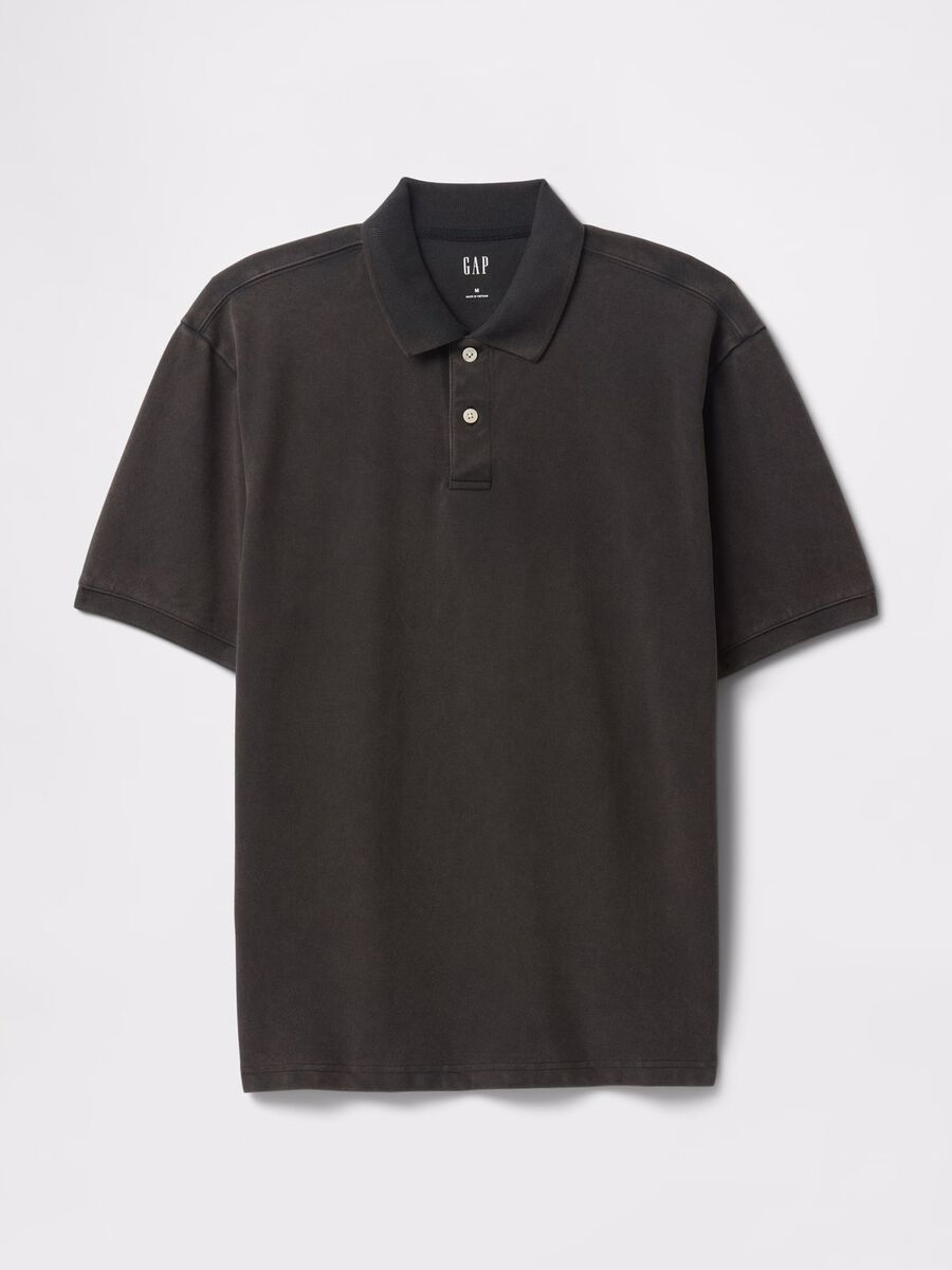 Polo a maniche corte in cotone Gap Uomo_4