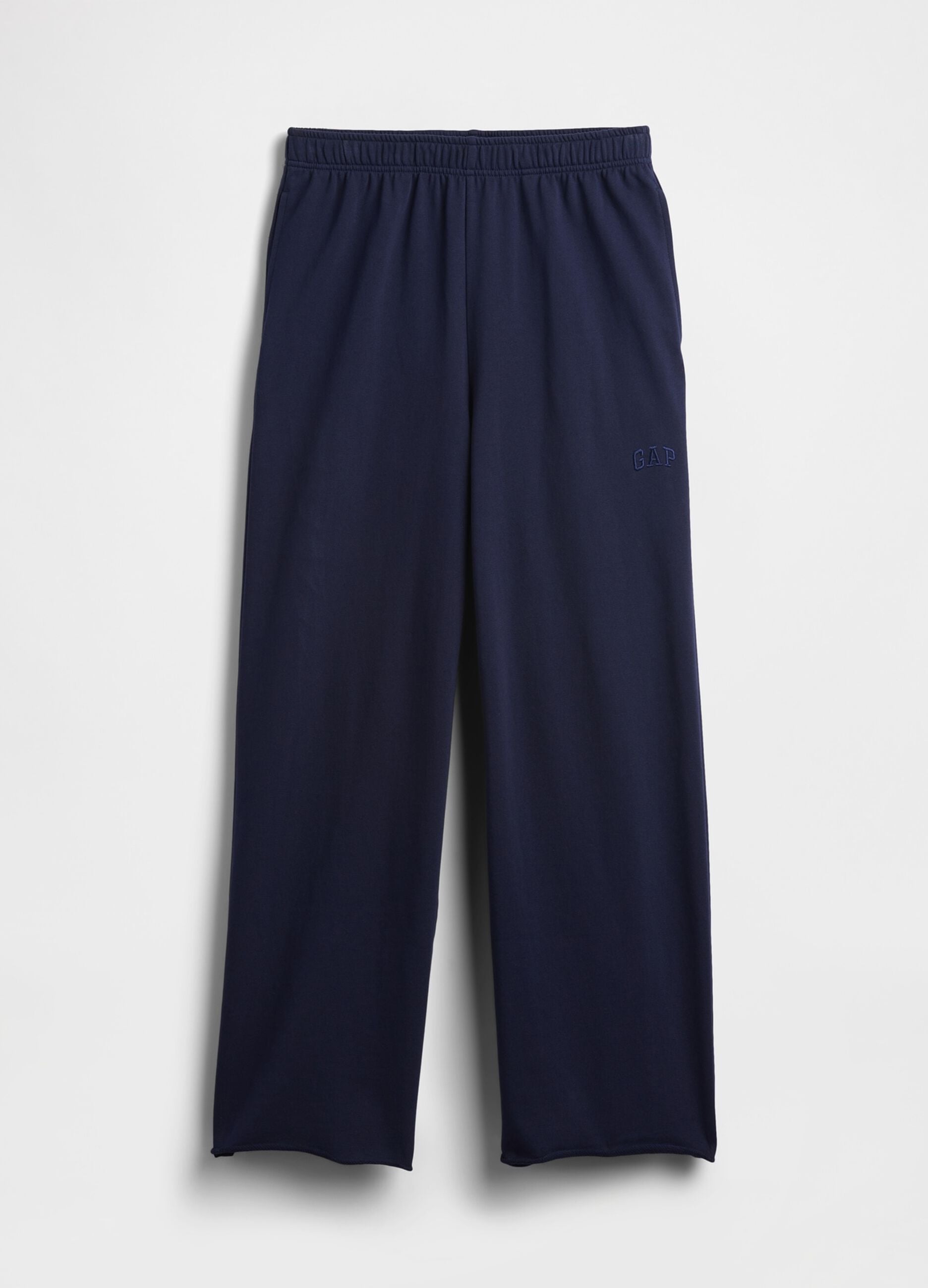 Joggers a palazzo in misto cotone con logo GAP