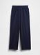 Joggers a palazzo in misto cotone con logo GAP_4