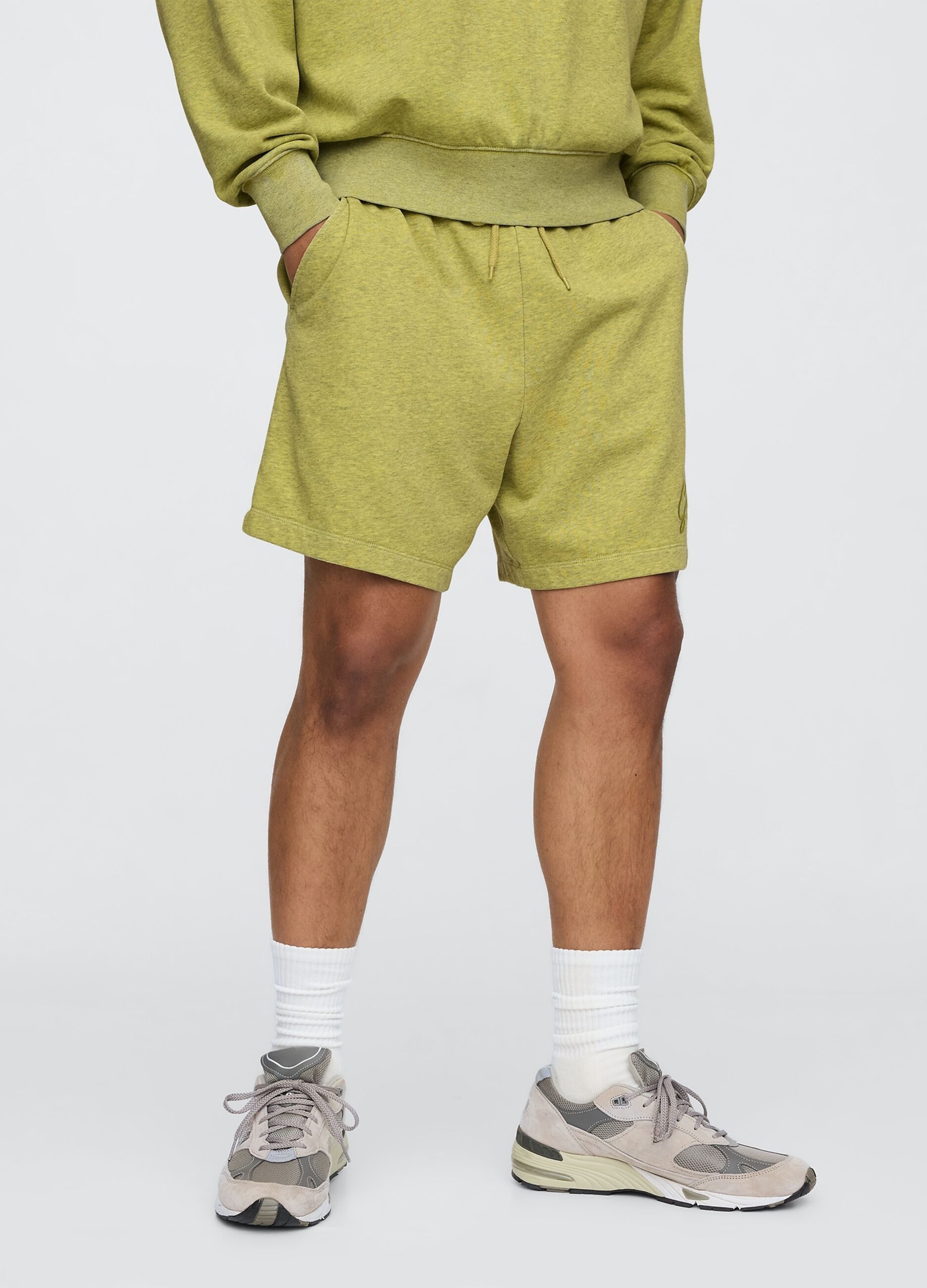 Shorts verde Gap in misto cotone_1
