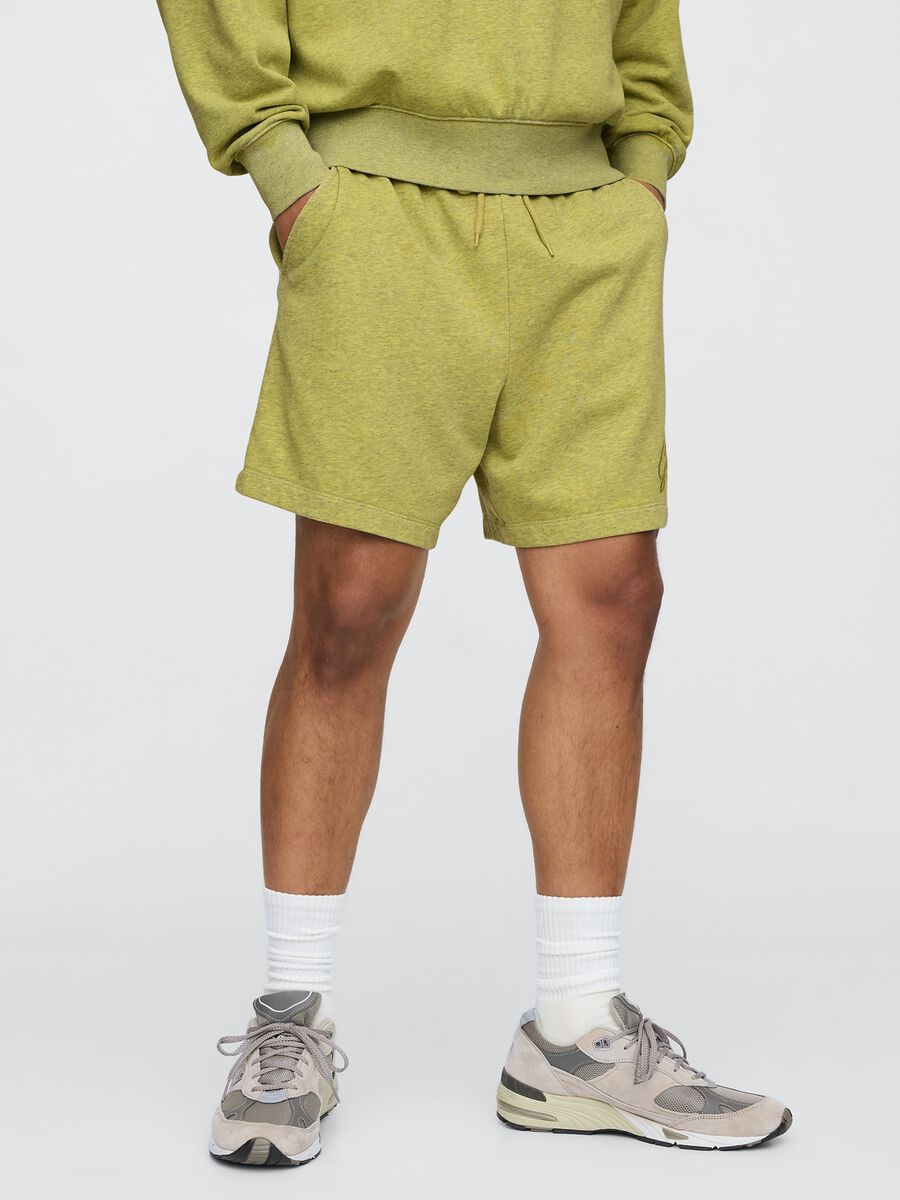 Shorts verde Gap in misto cotone Uomo_1