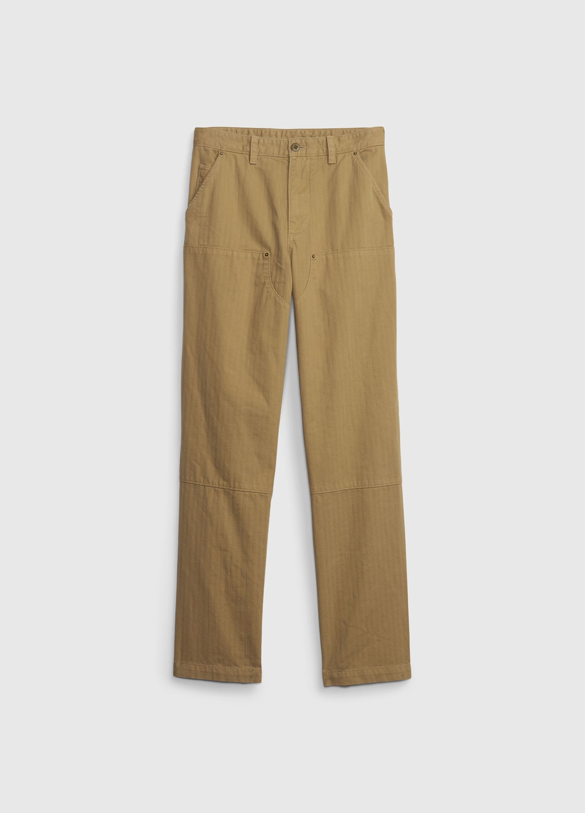 Carpenter trousers with ripstop weave_3