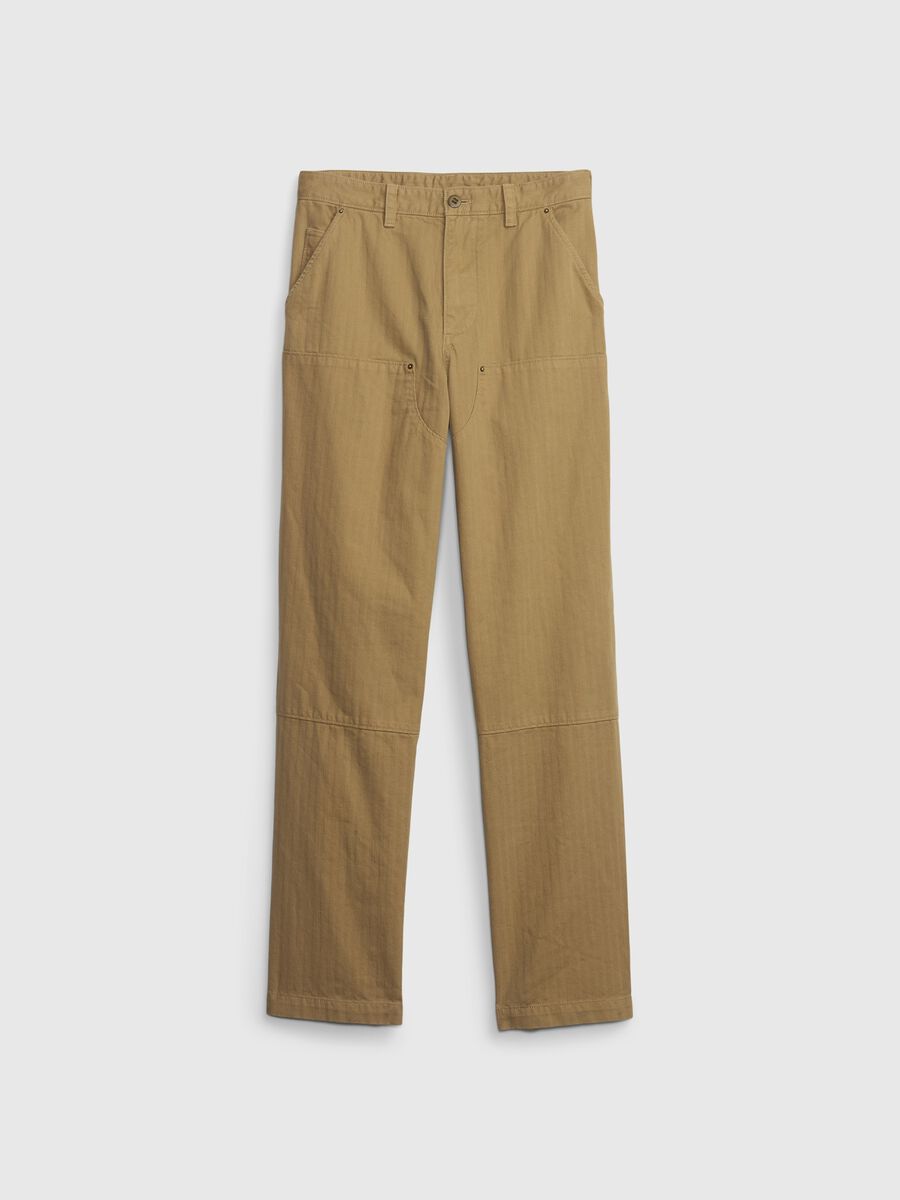Carpenter trousers with ripstop weave Man_3