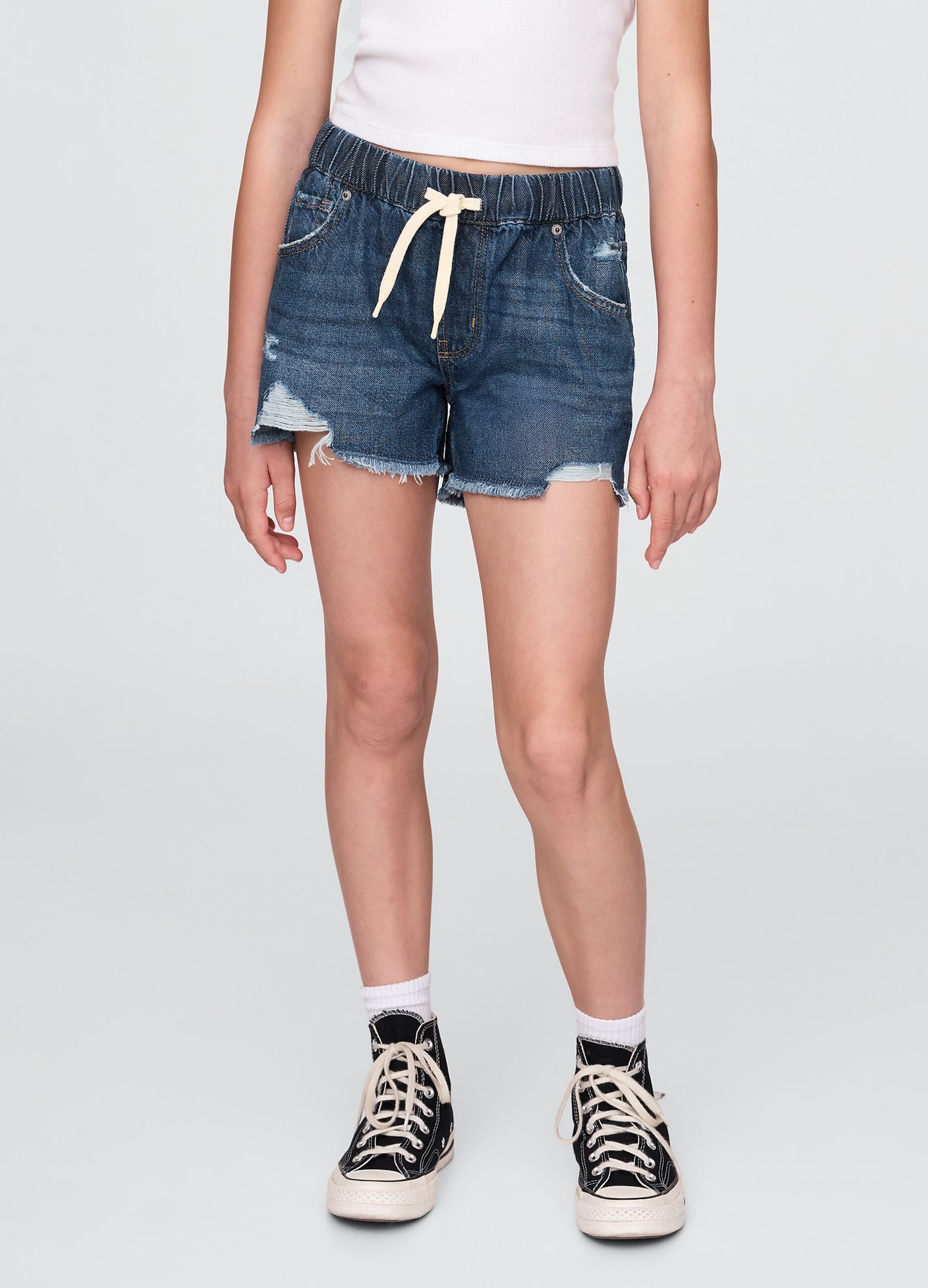 Shorts in denim_1