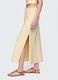Long beige skirt in linen and viscose_2