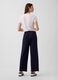 Joggers a palazzo in misto cotone con logo GAP_2