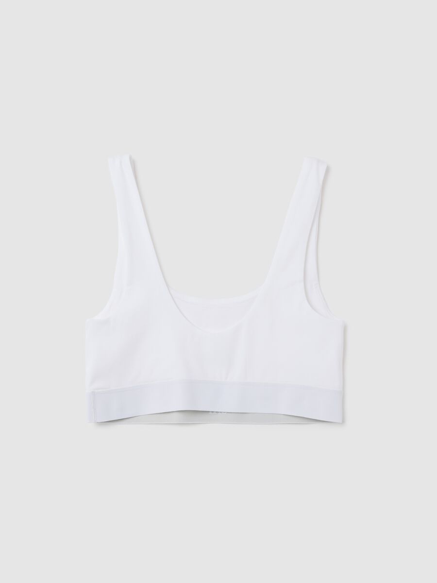 Reggiseno Bralette in cotone bio stretch Donna_3