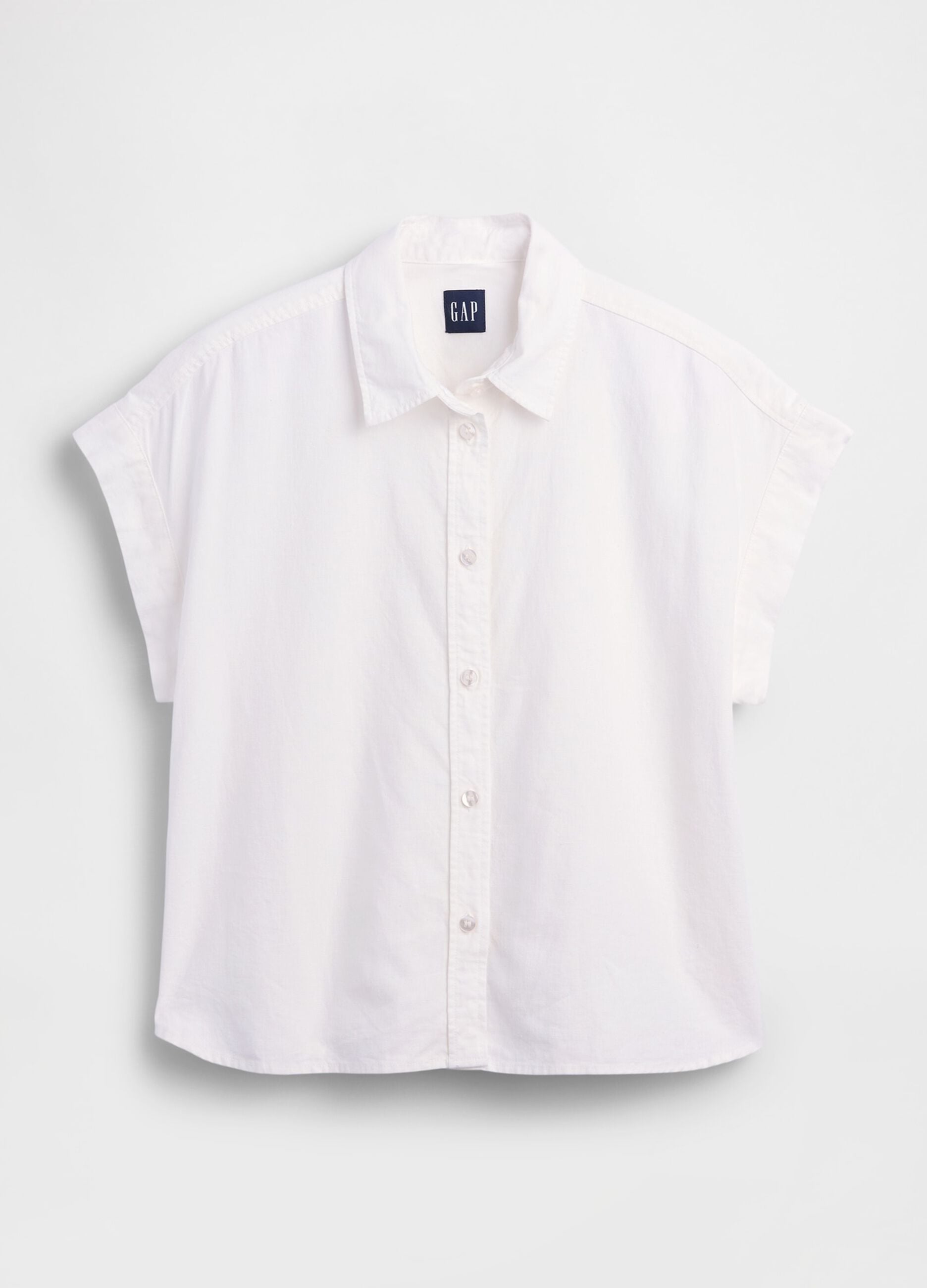 Camicia in misto lino