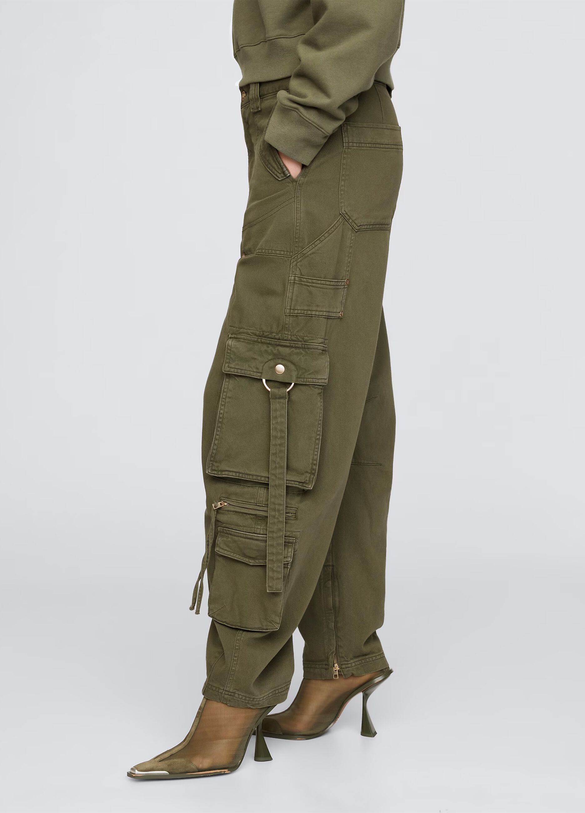 GAP x CULT GAIA Pantalone cargo barrel_4