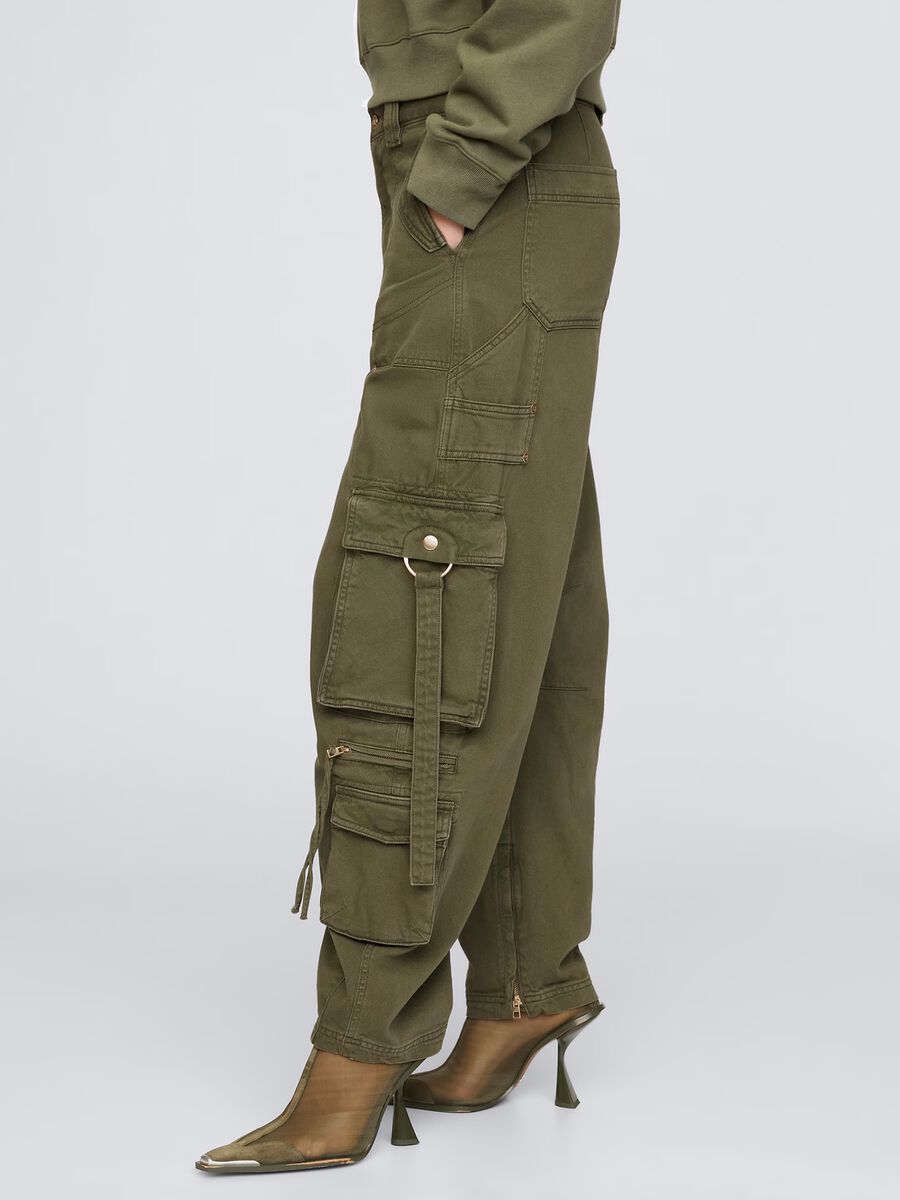 GAP x CULT GAIA Pantalone cargo barrel Donna_4