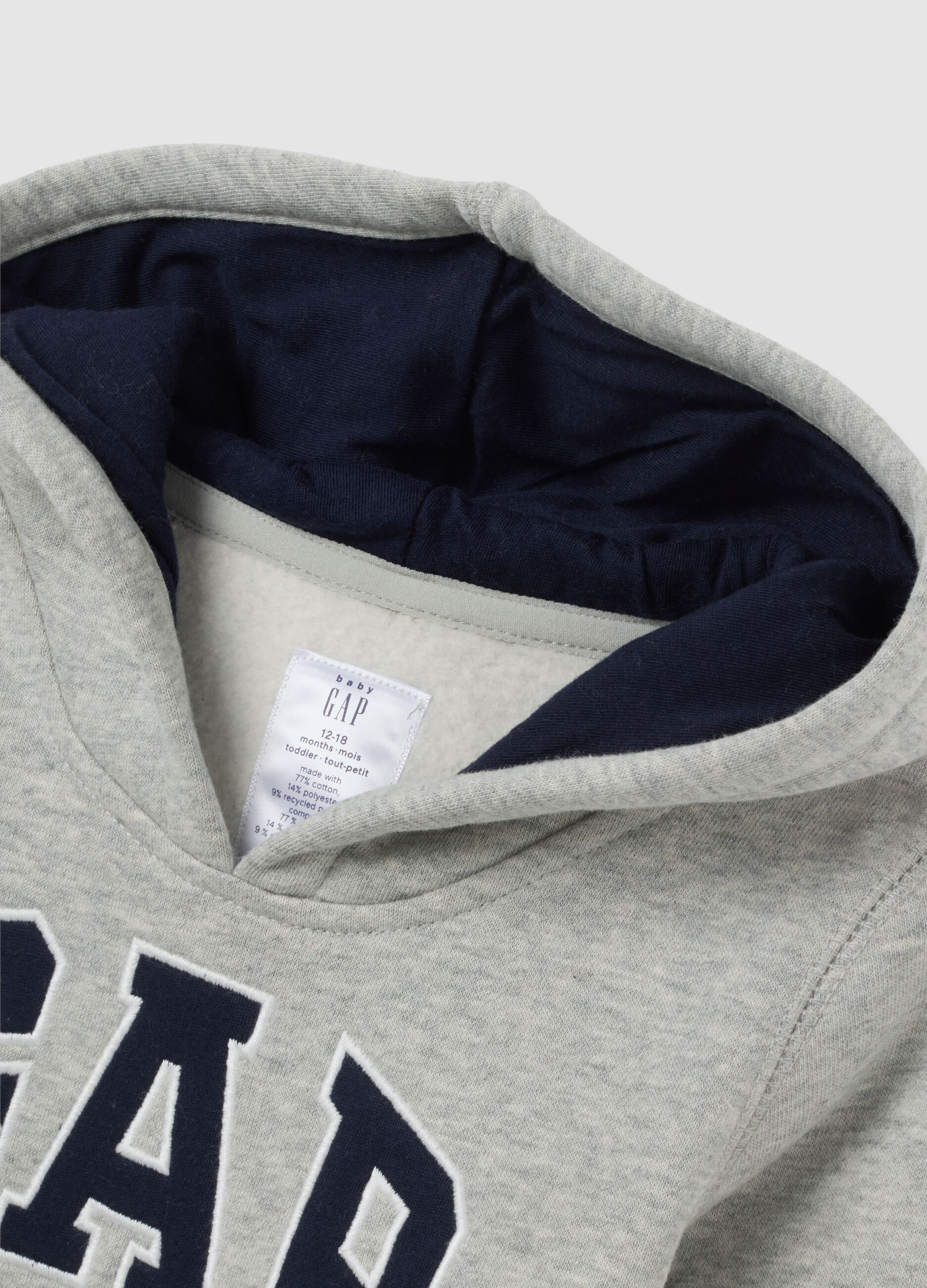 Hoodie with embroidered logo_3