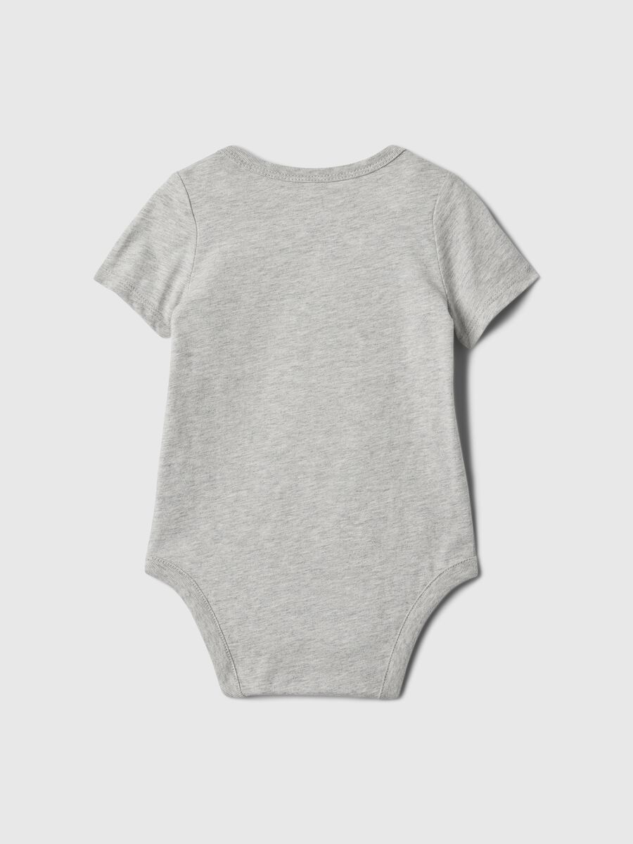 Body con ricamo logo e orso Brennan Neonato_1